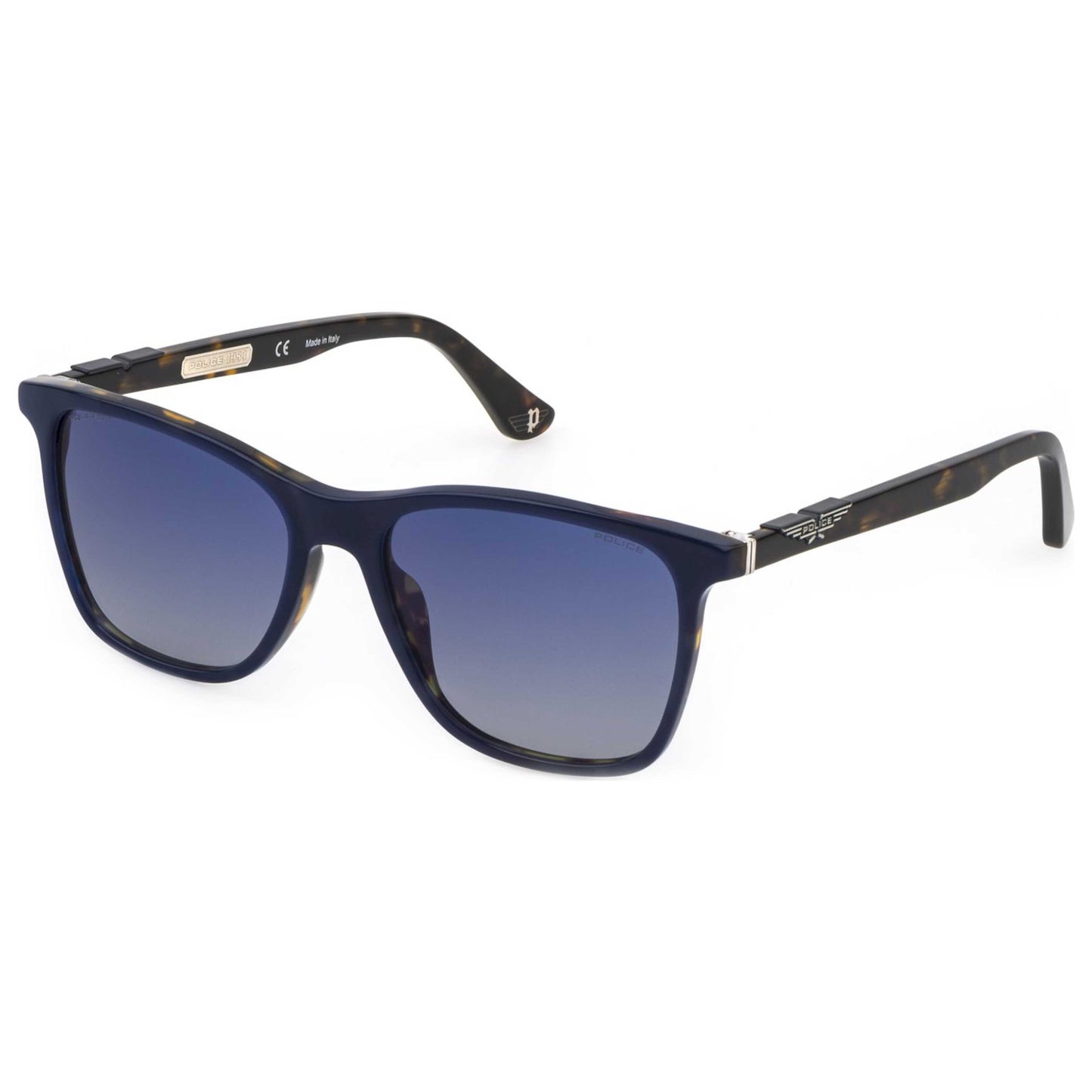 Front view of Police Men's Sunglasses SPL872V-ADTP-56