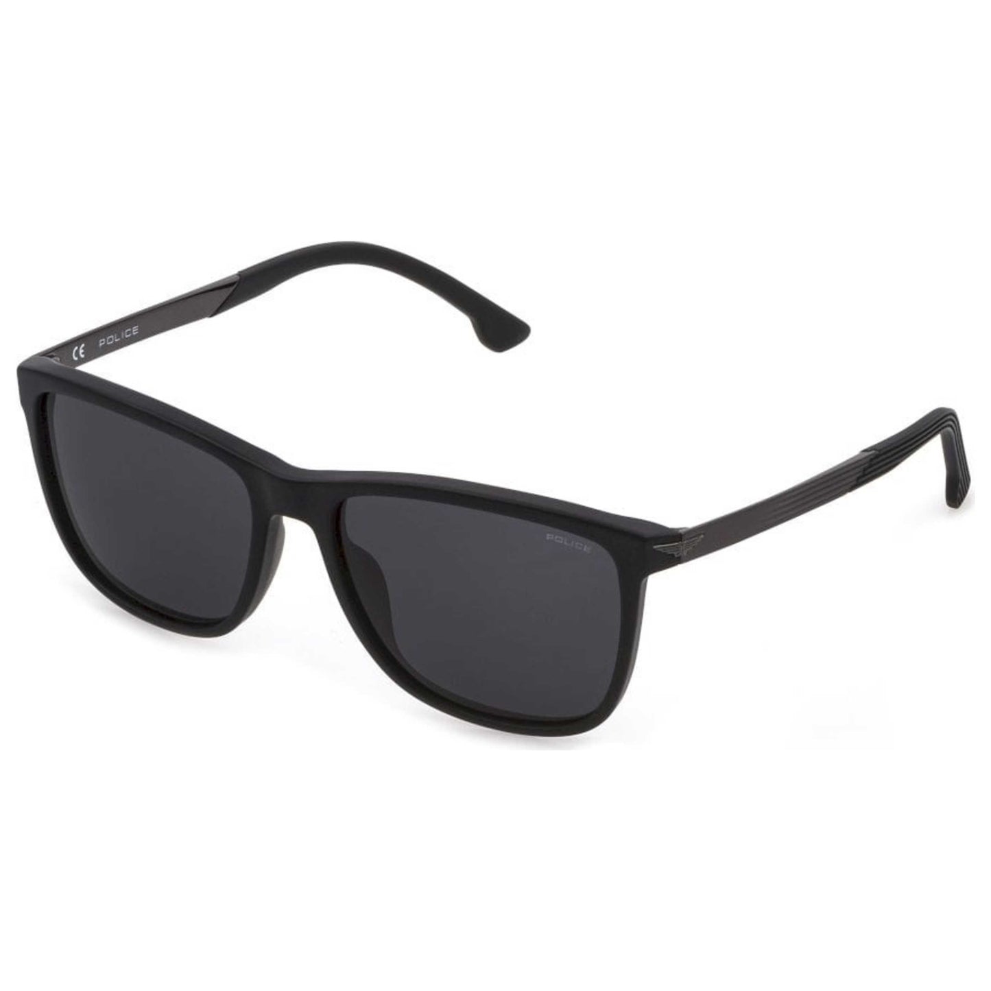 Front view of Police Men's Sunglasses SPLC35M-703-57