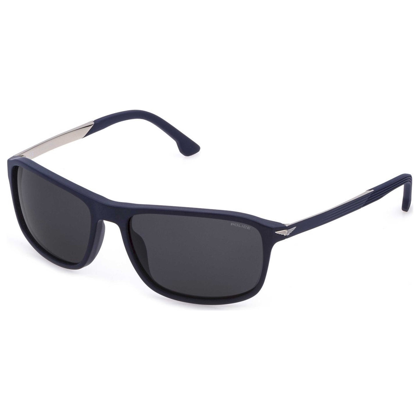 Front view of Police Men's Sunglasses SPLC37M-0C03-60