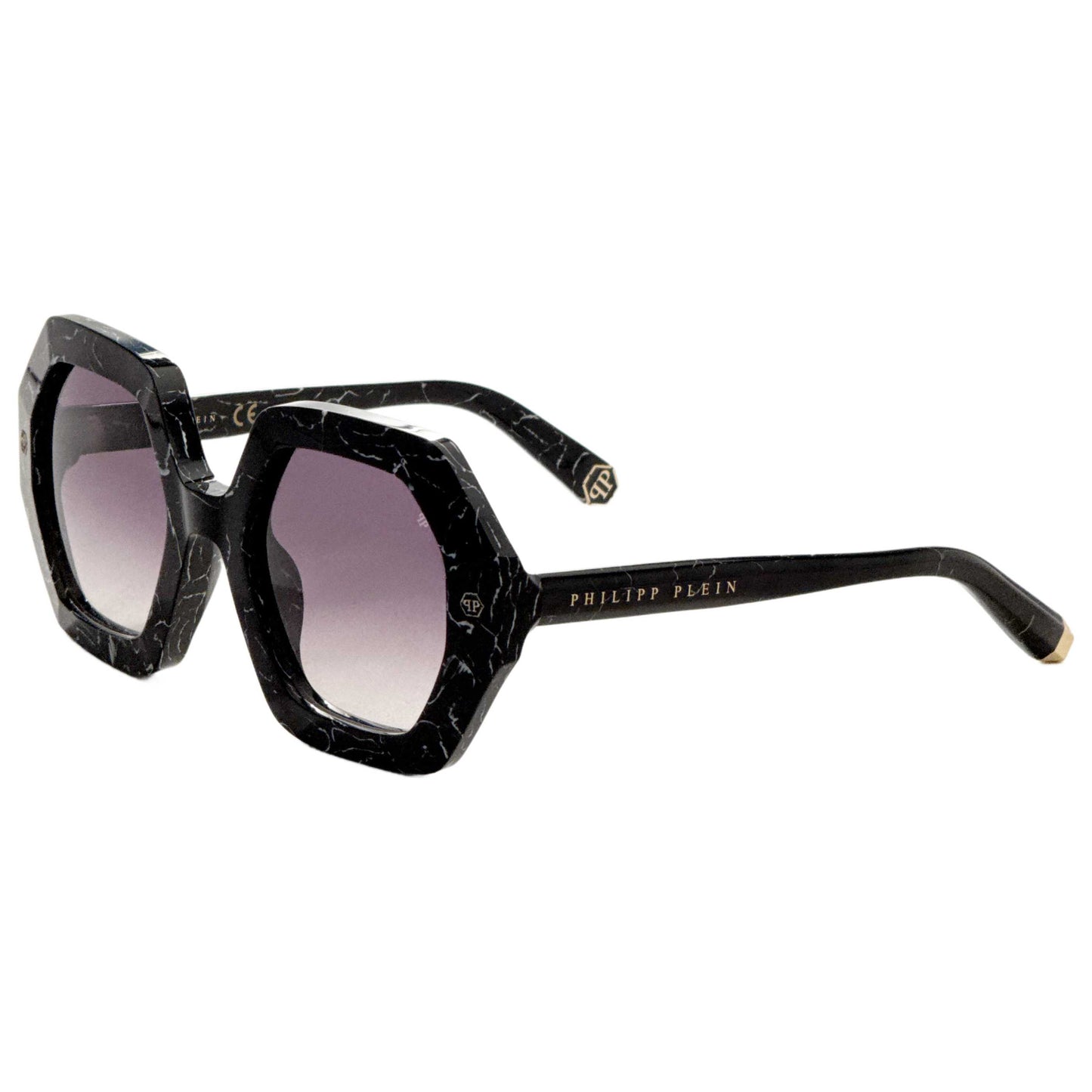 Front view of Philipp Plein Women's Sunglasses SPP039M530869