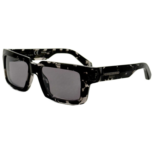 Front view of Philipp Plein Men's Sunglasses SPP044M53809X