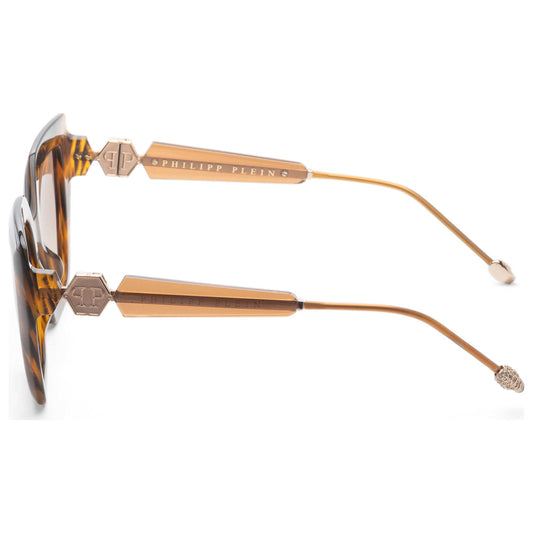 Left view of Philipp Plein Women's Sunglasses SPP064S5303BQ