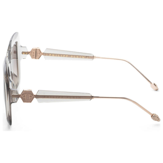 Left view of Philipp Plein Women's Sunglasses SPP065S03GU