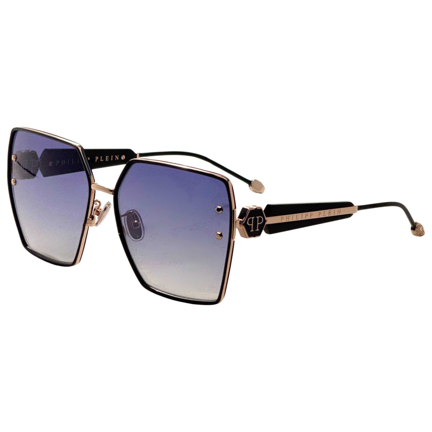 Front view of Philipp Plein Women's Sunglasses SPP122V640300