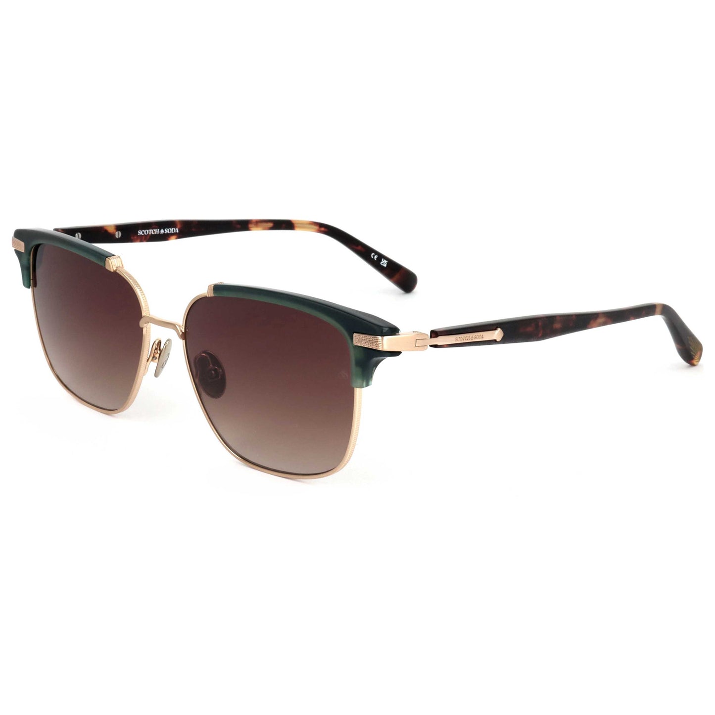 Front view of Scotch & Soda Men's Sunglasses SS8014-462-55
