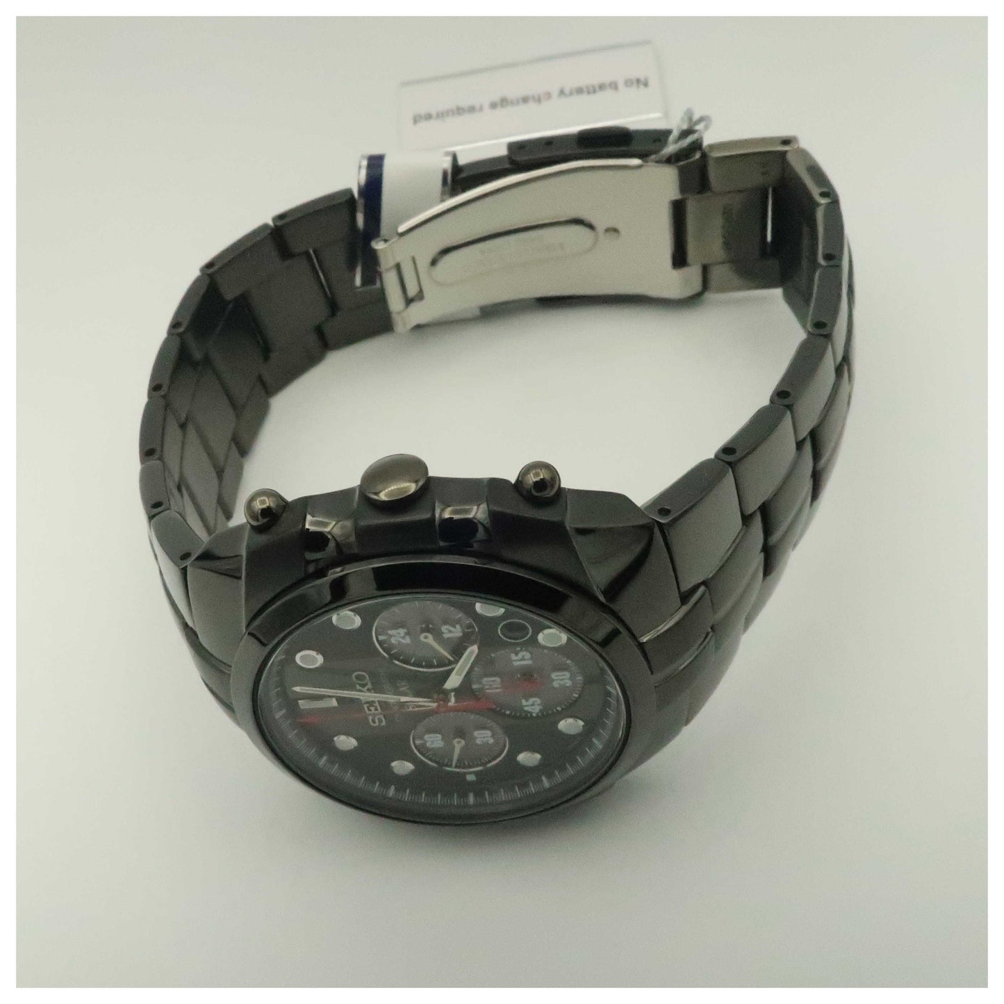 Seiko Core Men's Solar Powered Quartz Watch SSC201-SD - Image #8