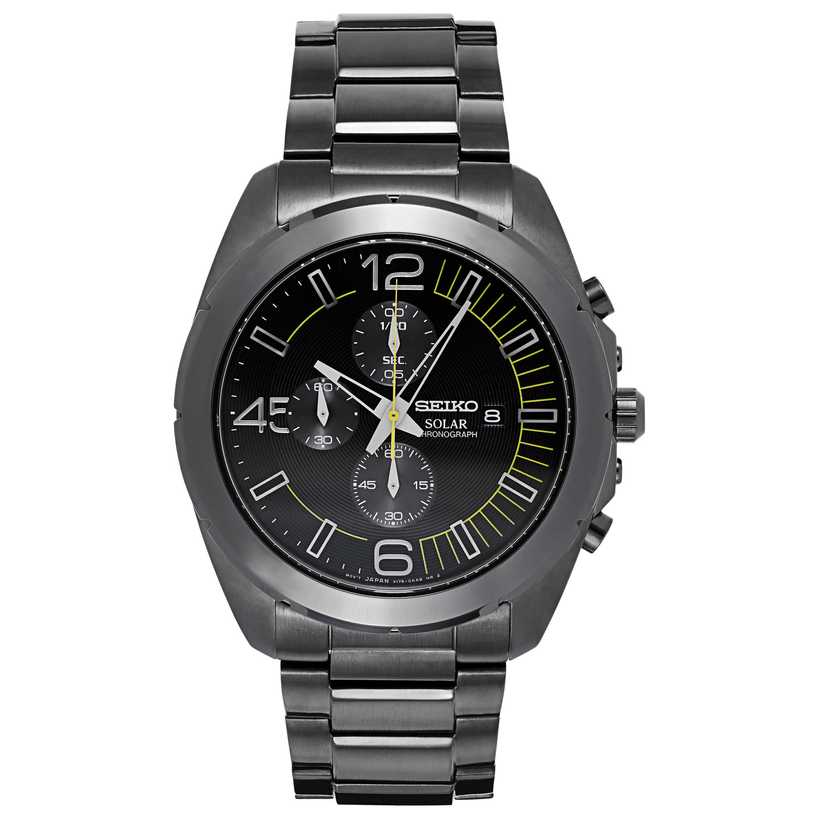 Seiko Men's Quartz Solar Watch SSC217 – Ashford.com