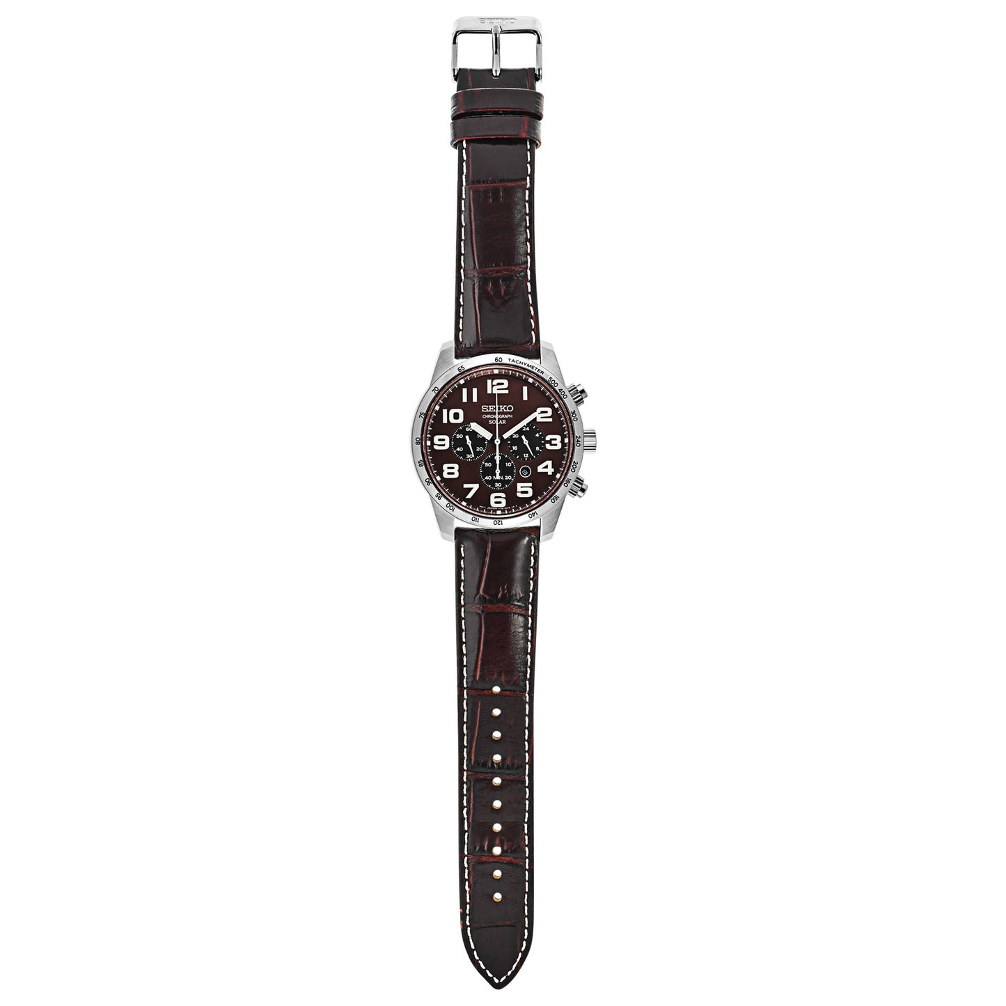 Seiko Core Men's Solar Powered Quartz Watch SSC227 - Image #8