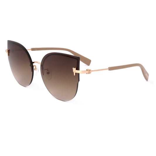 Front view of Trussardi Women's Sunglasses STR397F-08FT-60