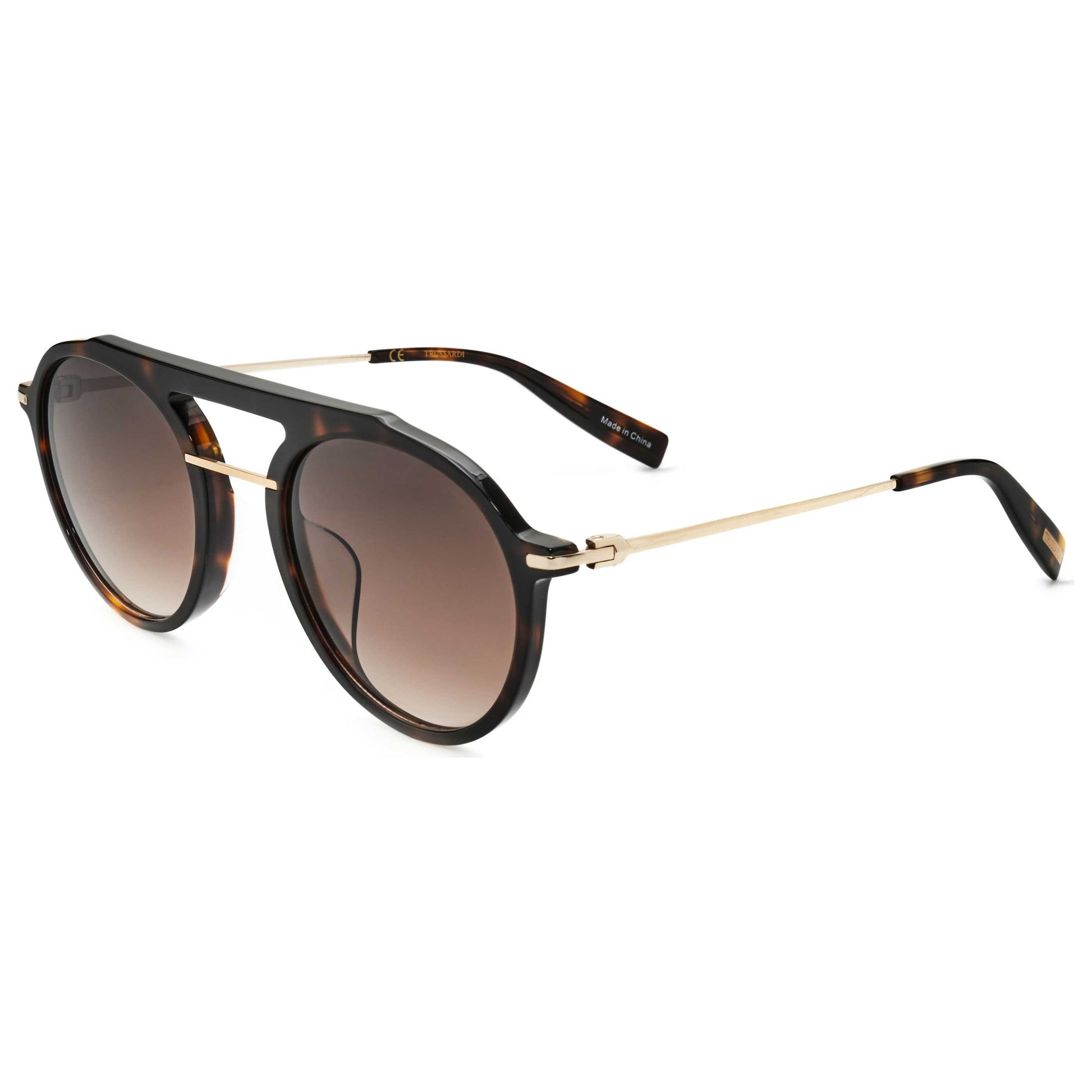 Front view of Trussardi Women's Sunglasses STR403F-745-53