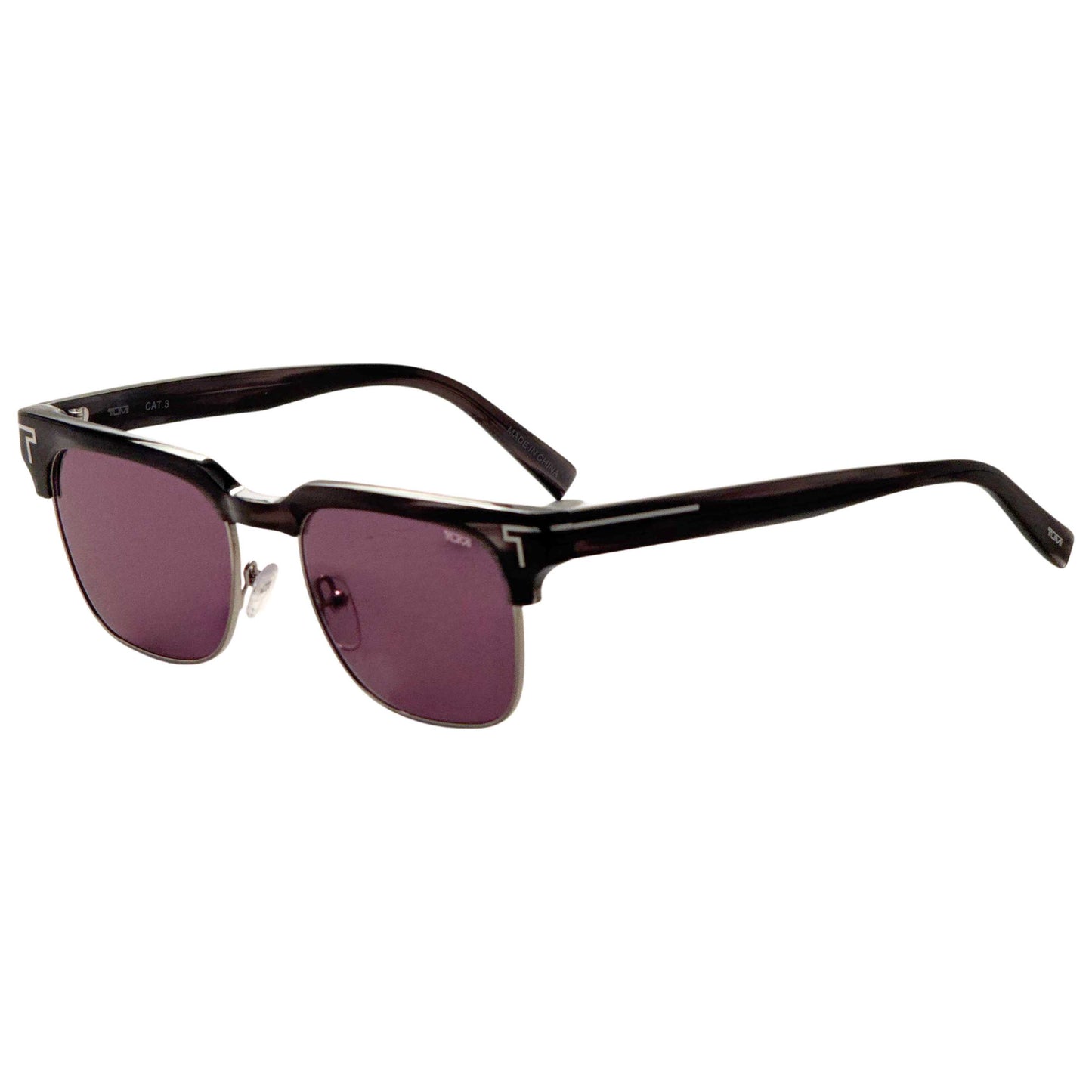 Front view of Tumi Men's Sunglasses STU51453SMK3