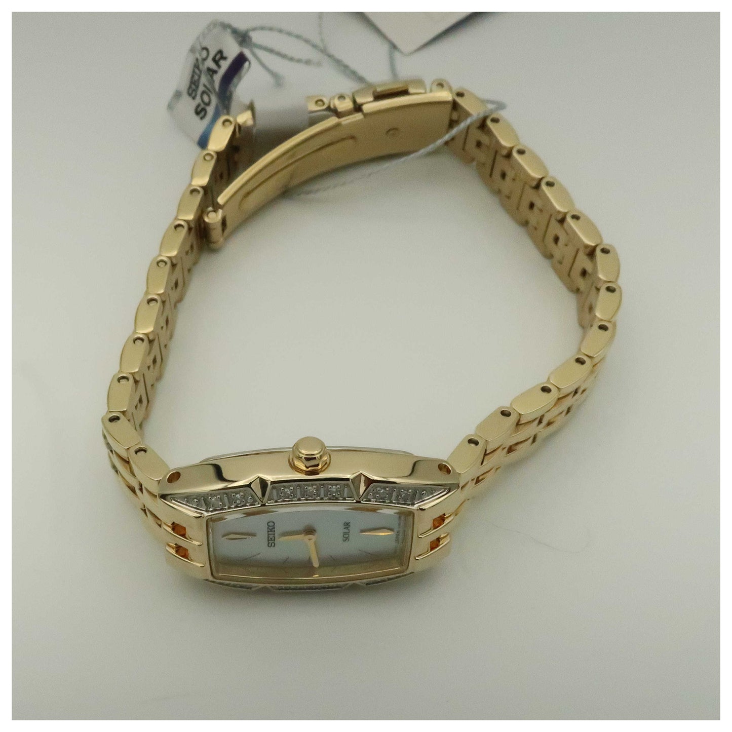 Seiko Solar Women's Solar Powered Quartz Watch SUP156-SDV - Image #8