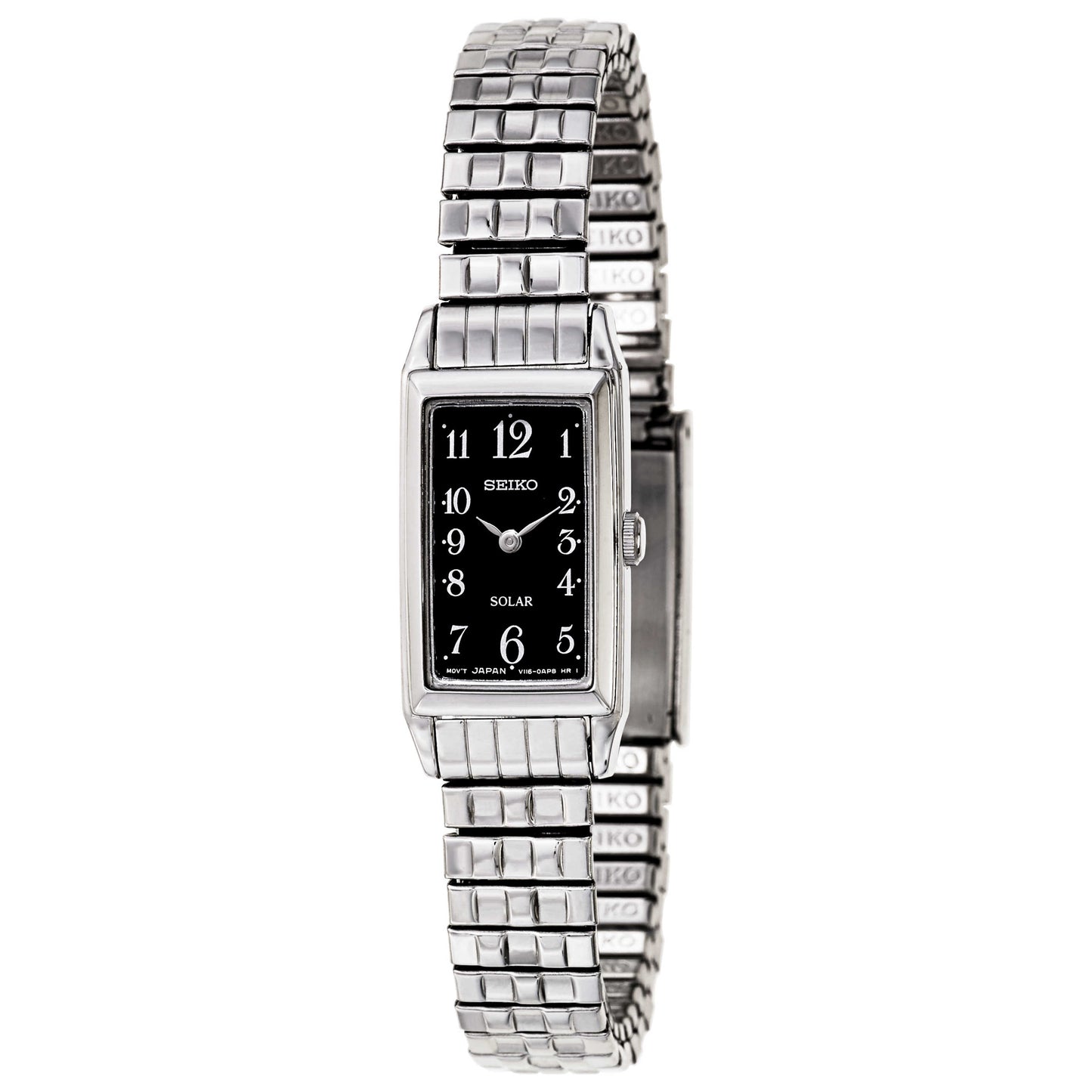 Front view of Seiko Core Women's Solar Powered Quartz Watch SUP241