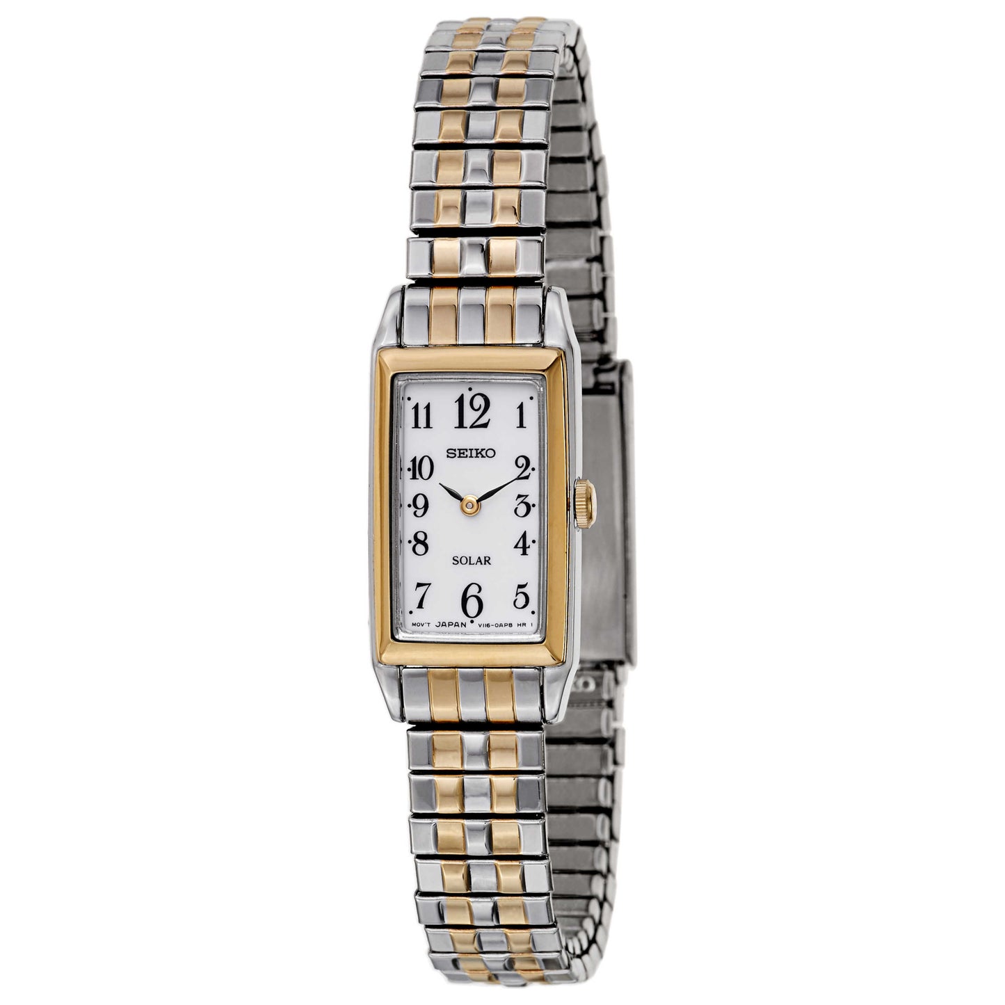 Front view of Seiko Core Women's Solar Powered Quartz Watch SUP242