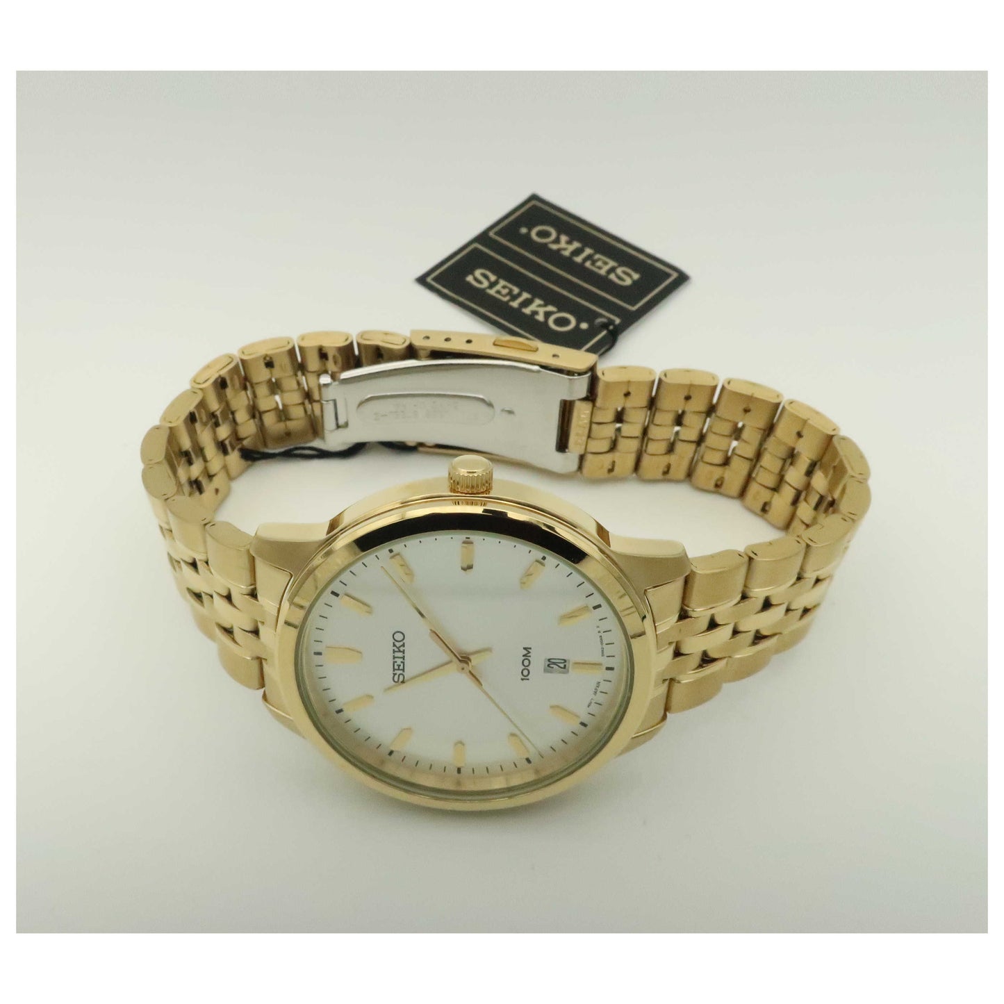 Seiko Bracelet Men's Japanese Quartz (Battery-Powered) Watch SUR034-SDV - Image #8