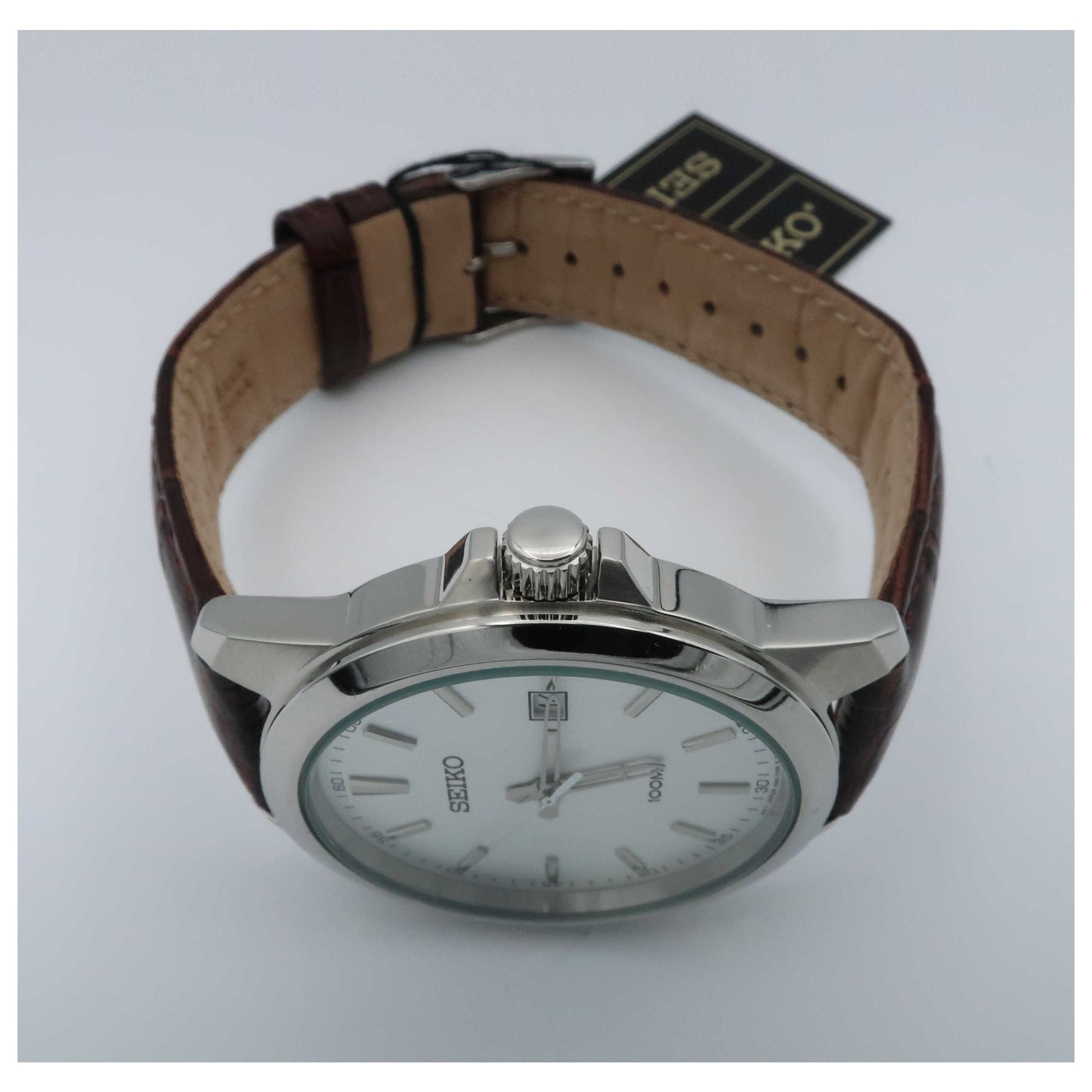 Seiko Dress Men's Japanese Quartz (Battery-Powered) Watch SUR175-SDV - Image #8