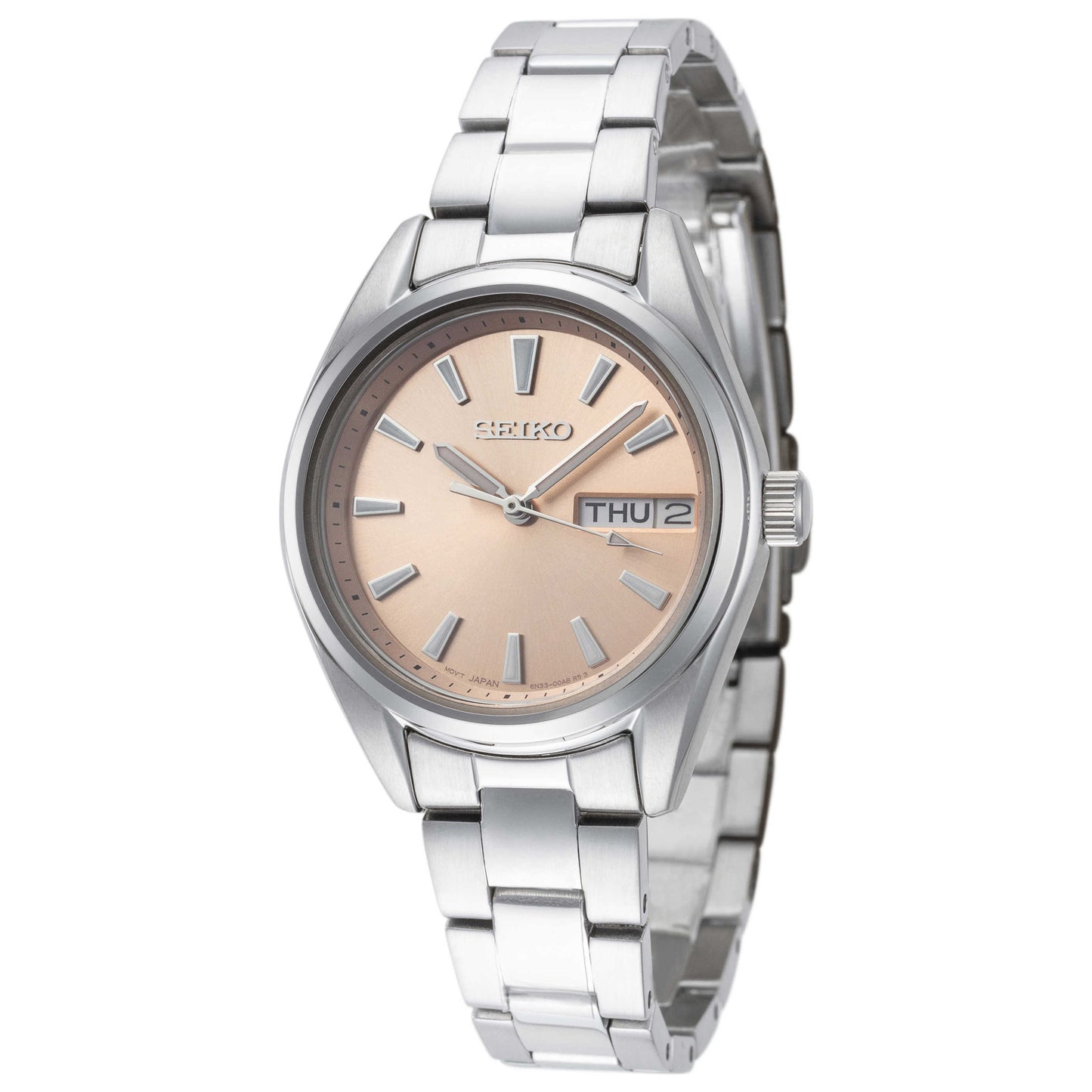 Front view of Seiko Neo Classic Women's Quartz Watch SUR351P1