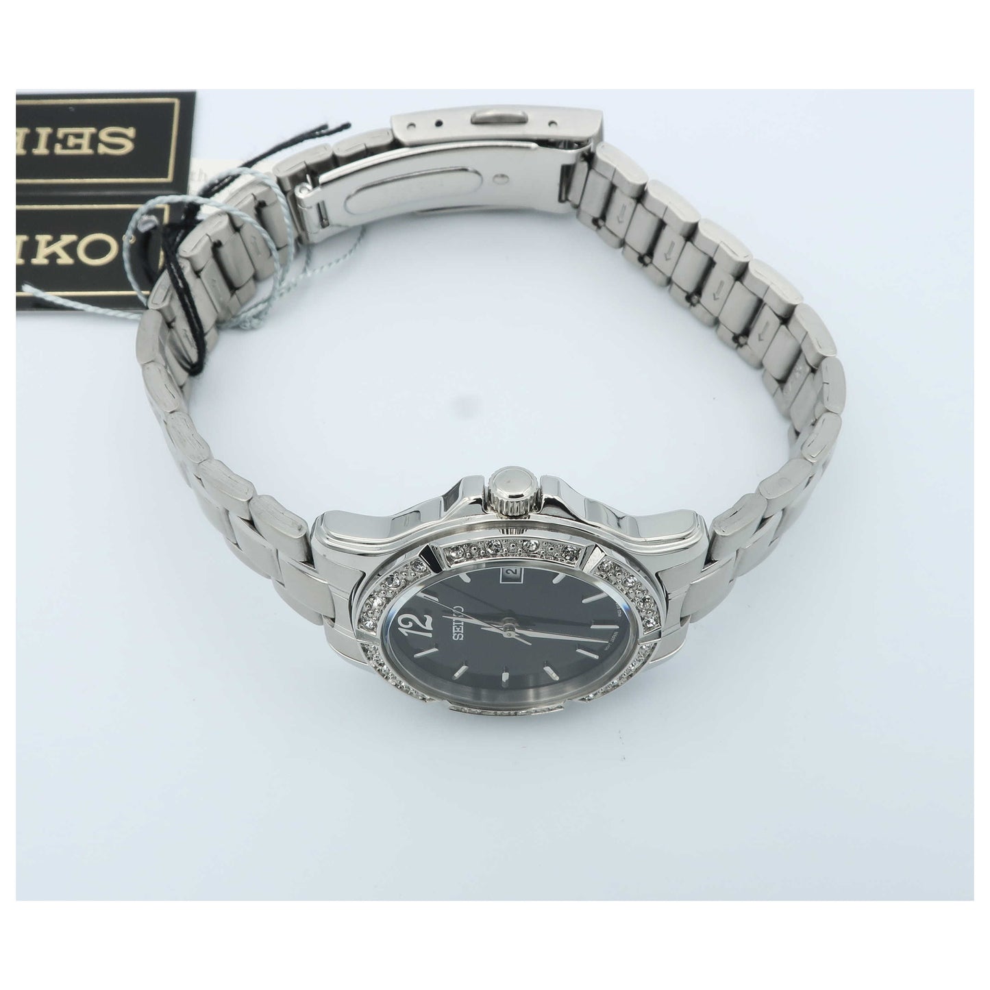 Seiko Crystal Dress Women's Japanese Quartz (Battery-Powered) Watch SUR719-SD - Image #8