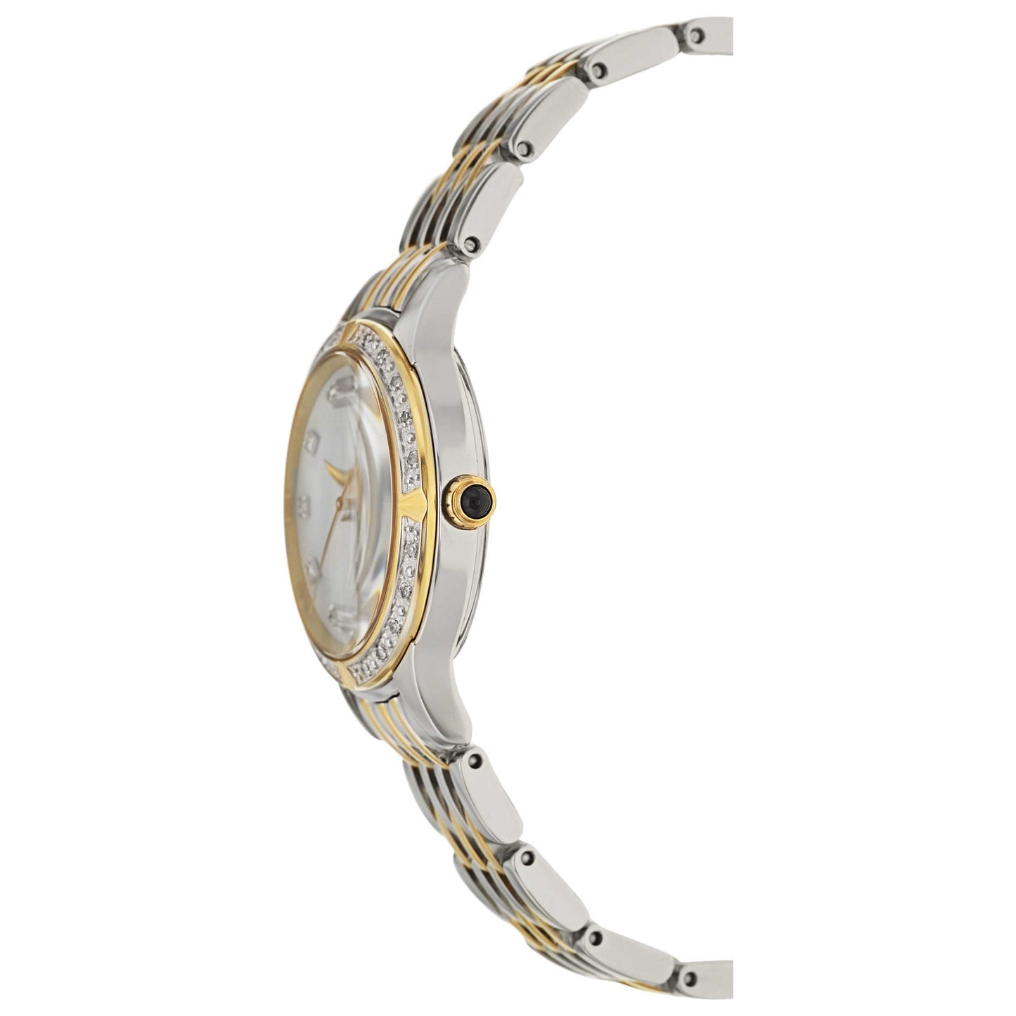 Seiko Core Women's Solar Powered Quartz Watch SUT092 - Image #4