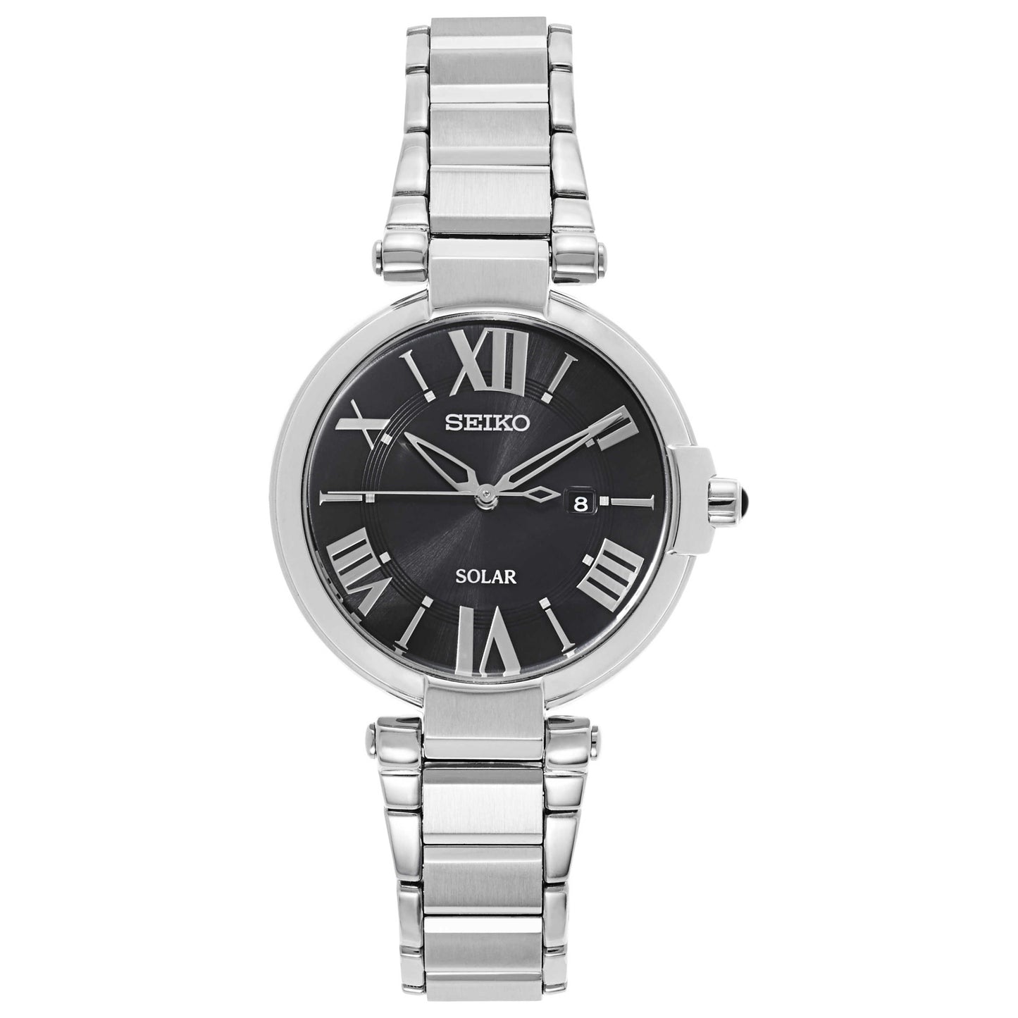 Front view of Seiko Recraft Series Women's Solar Powered Quartz Watch SUT173