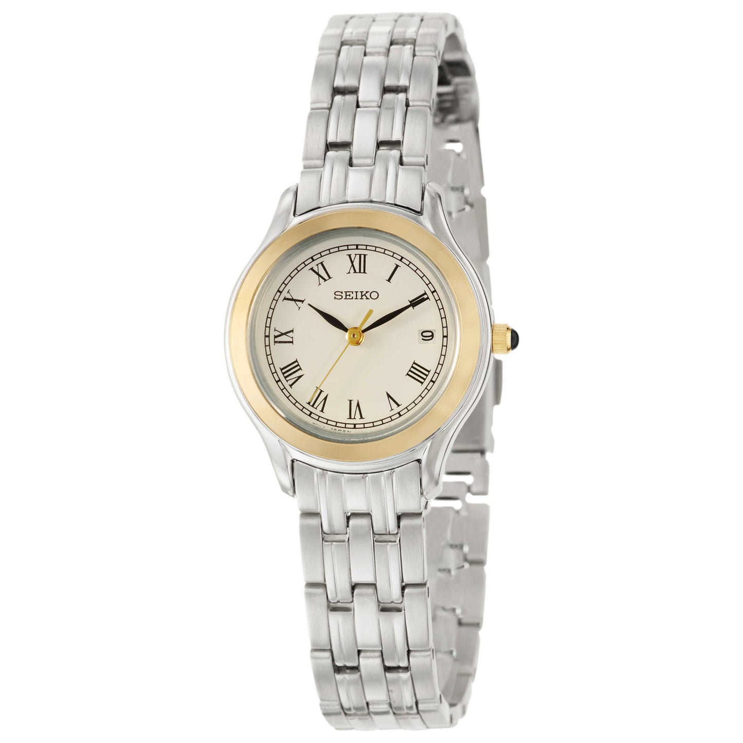 Front view of Seiko Dress Women's Japanese Quartz (Battery-Powered) Watch SXDC26P1