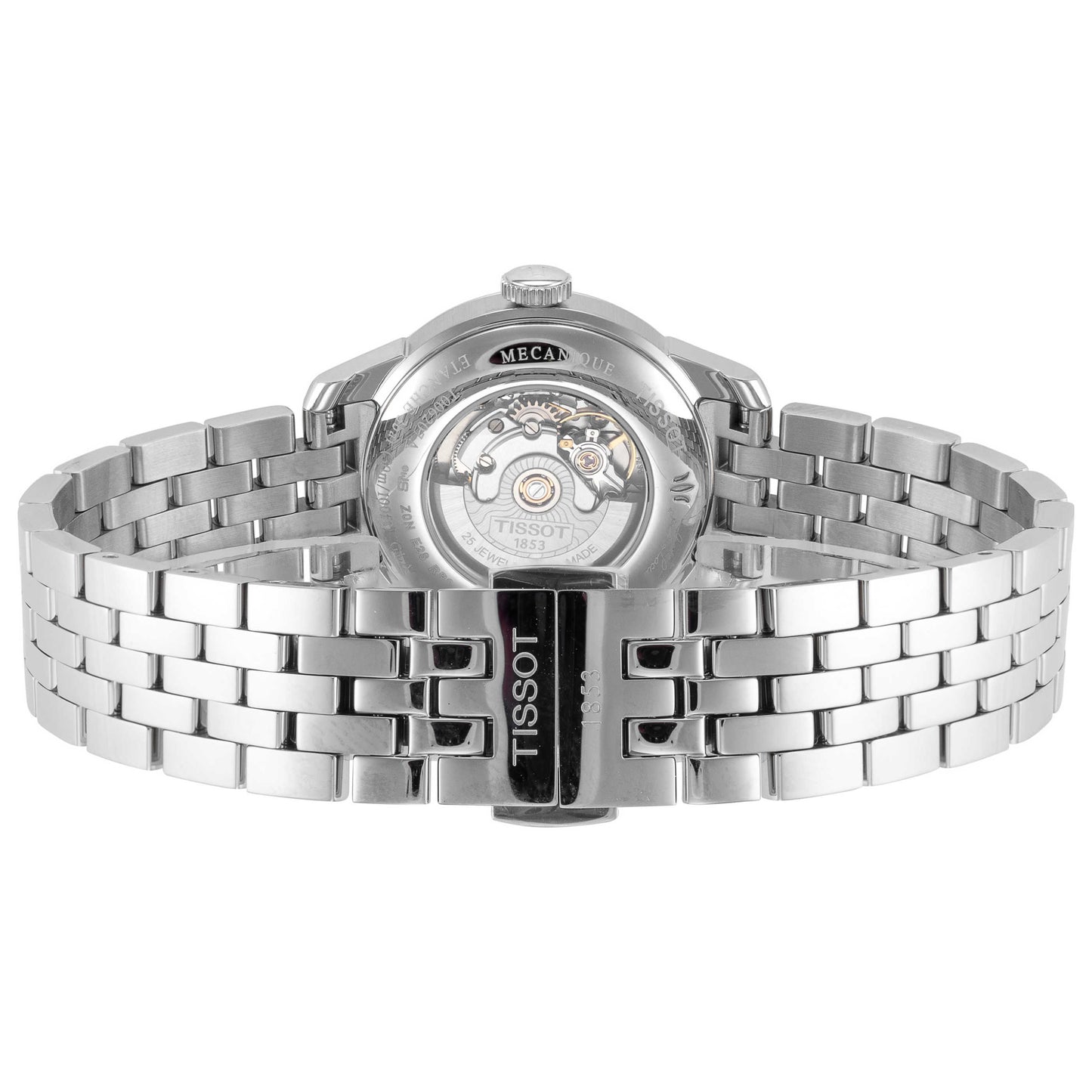 Back view of Tissot T-Classic Women's Automatic Watch T0062071105800