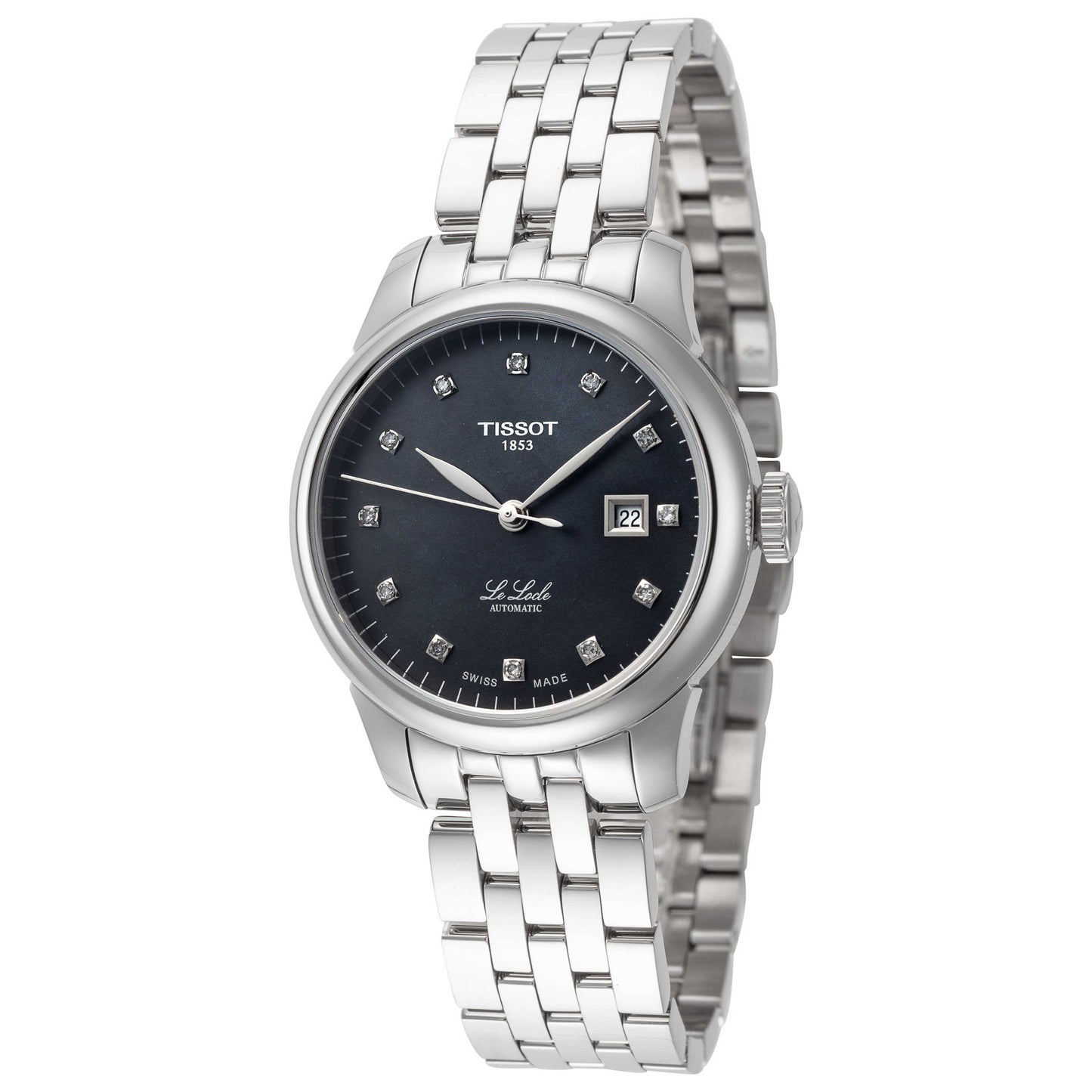Front view of Tissot T-Classic Women's Automatic Watch T0062071112600