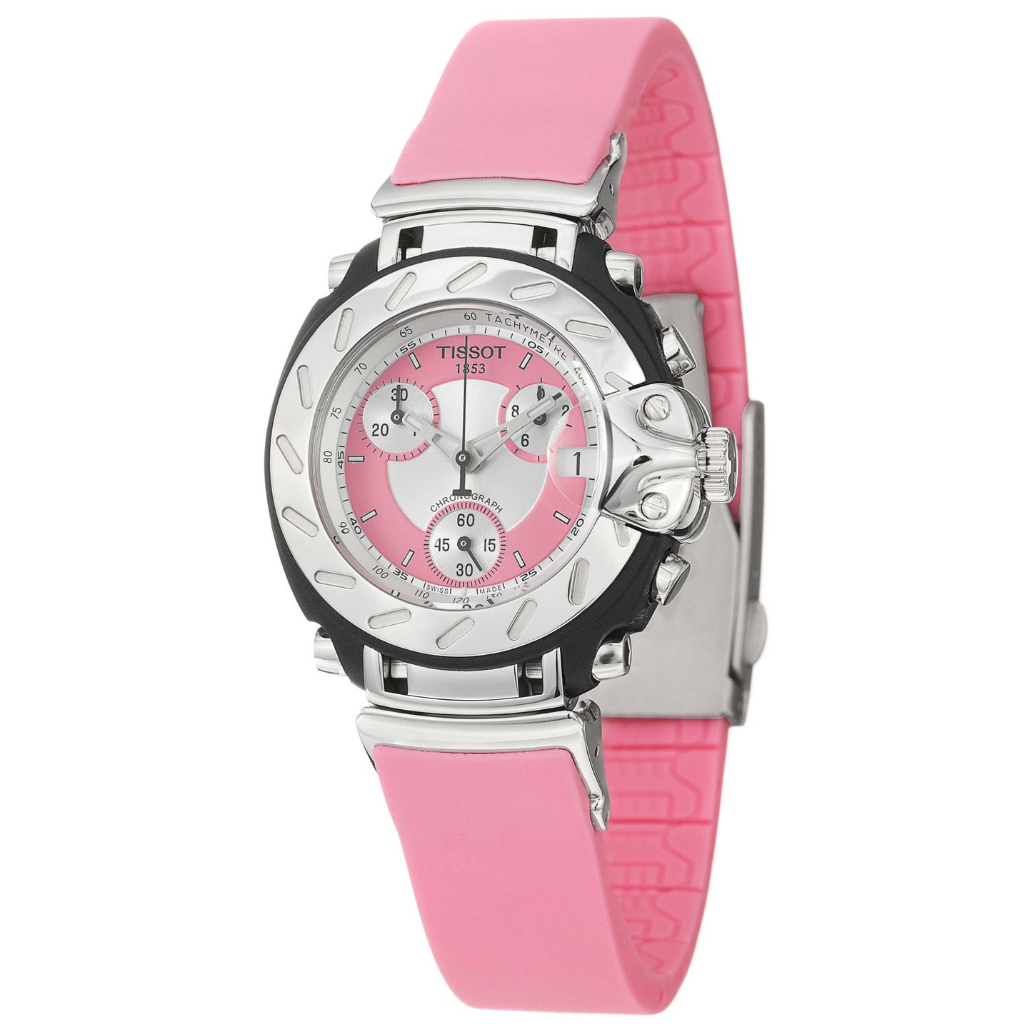 Front view of Tissot T-Sport Women's Swiss Quartz (Battery-Powered) Watch T01121717
