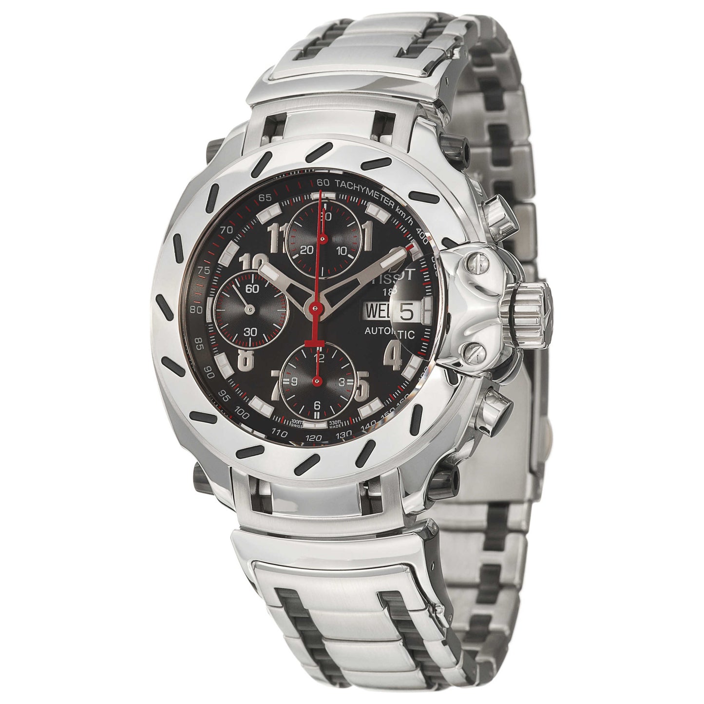 Front view of Tissot T-Sport Men's Automatic Watch T01141412