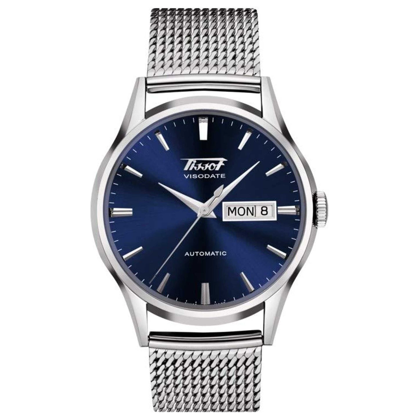 Front view of Tissot Heritage Visodate Men's Automatic Watch T0194301104100