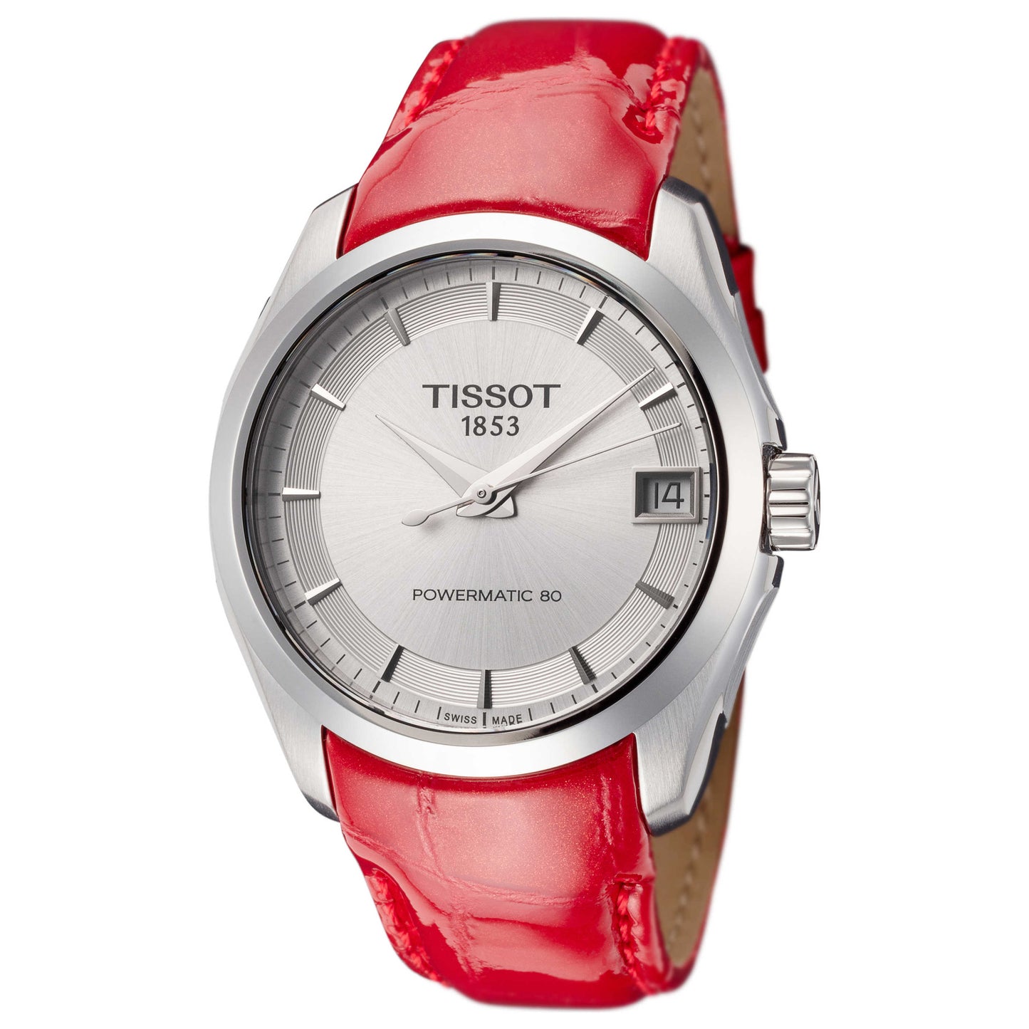 Front view of Tissot T-Classic Women's Automatic Watch T0352071603101
