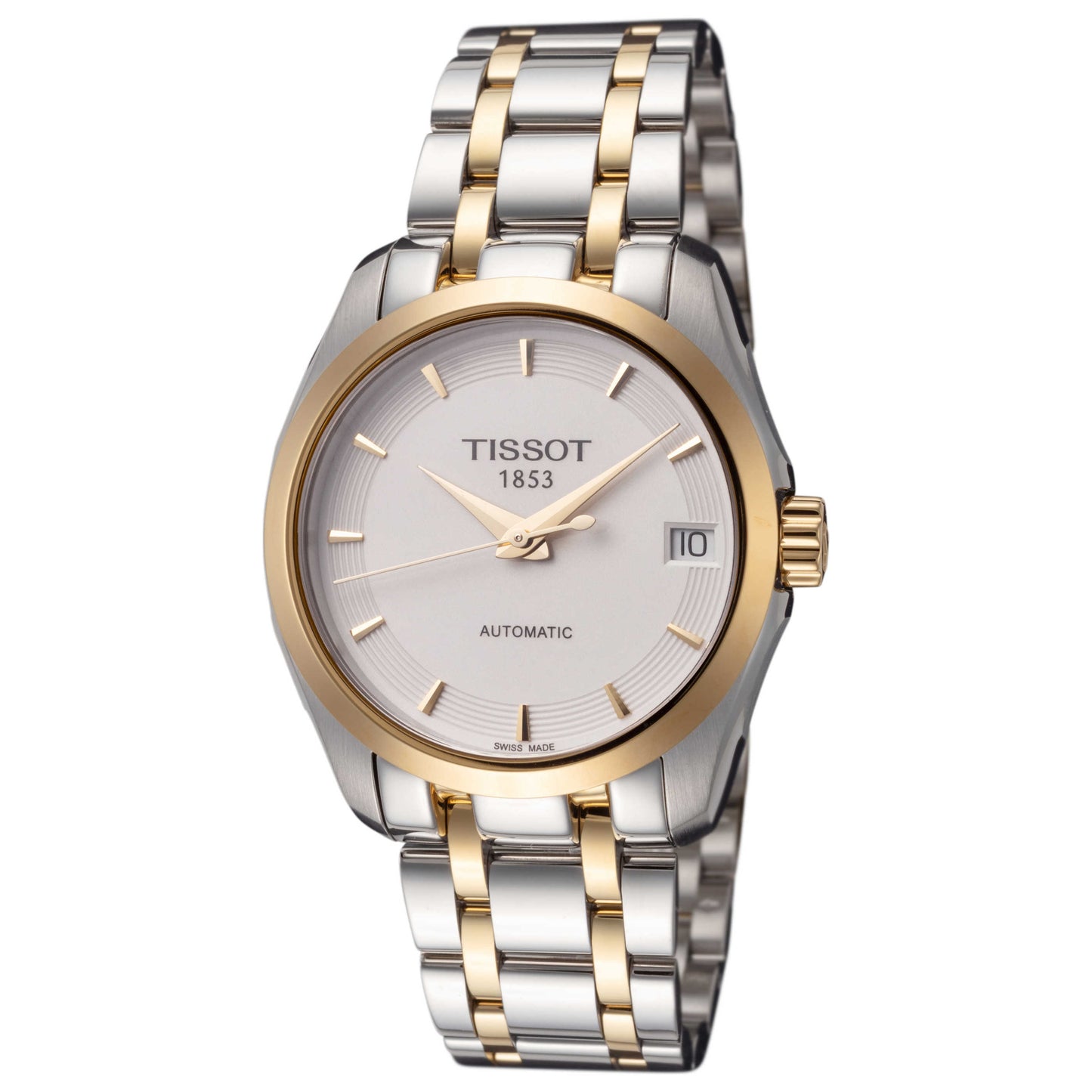 Front view of Tissot T-Classic Women's Automatic Watch T0352072201100