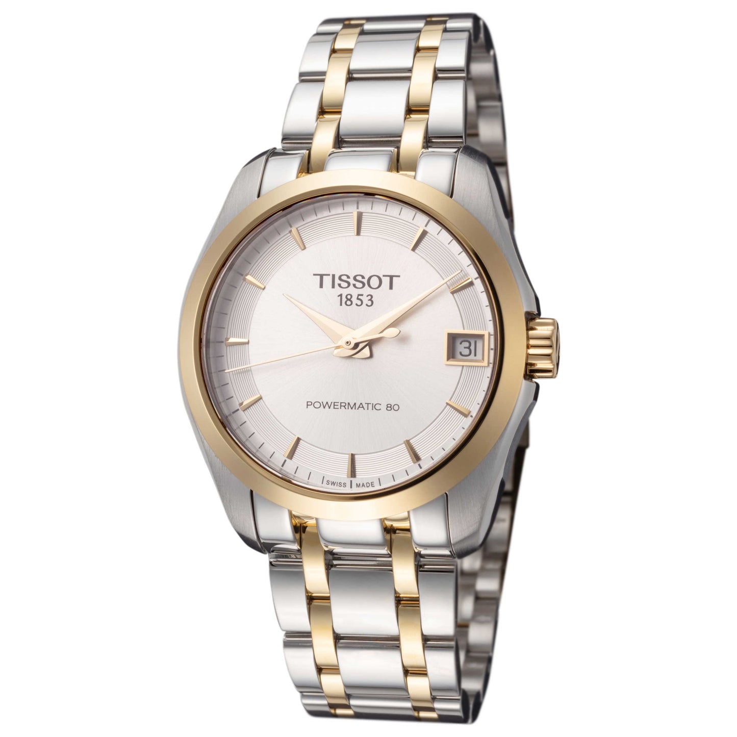 Front view of Tissot T-Classic Women's Automatic Watch T0352072203100