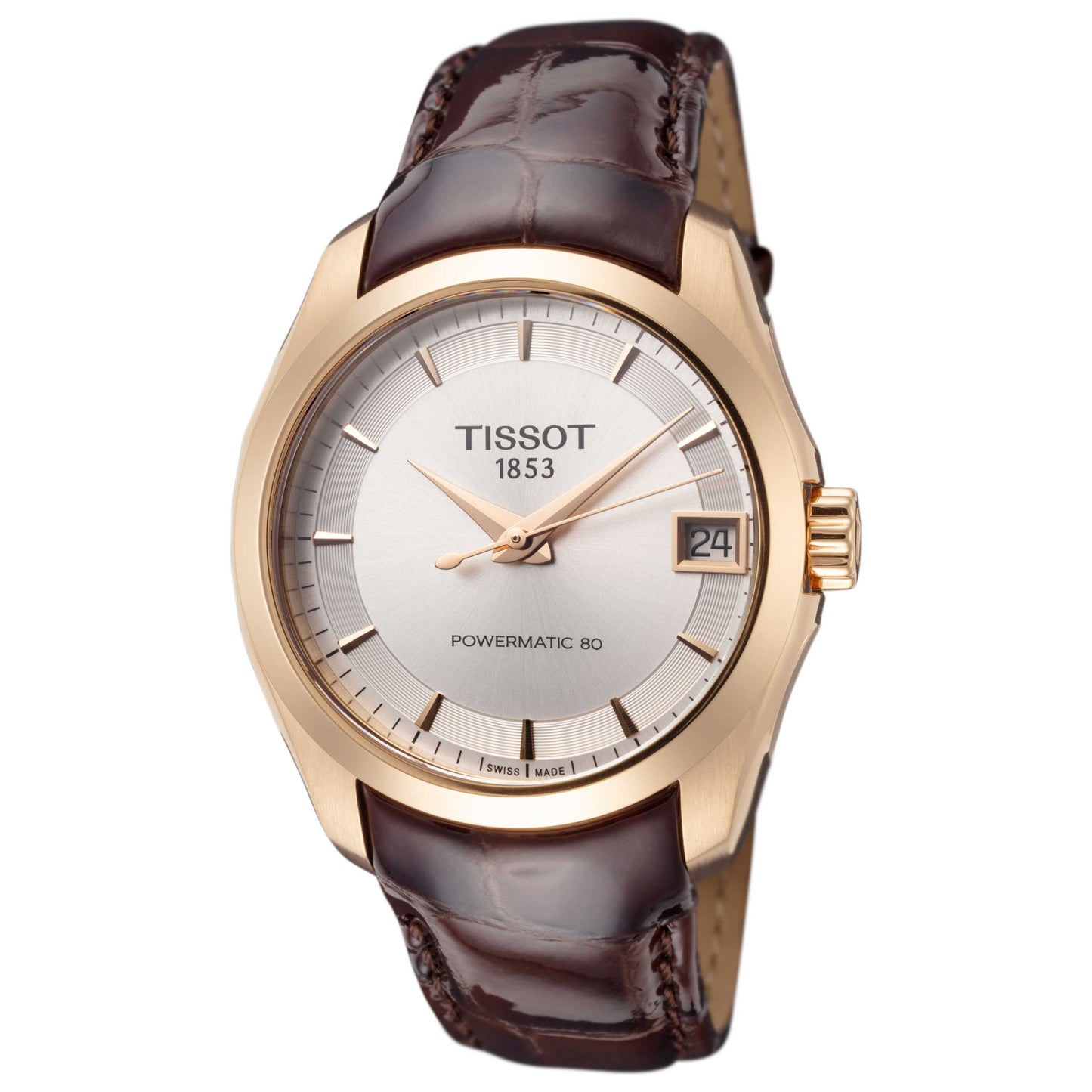 Front view of Tissot T-Classic Women's Automatic Watch T0352073603100