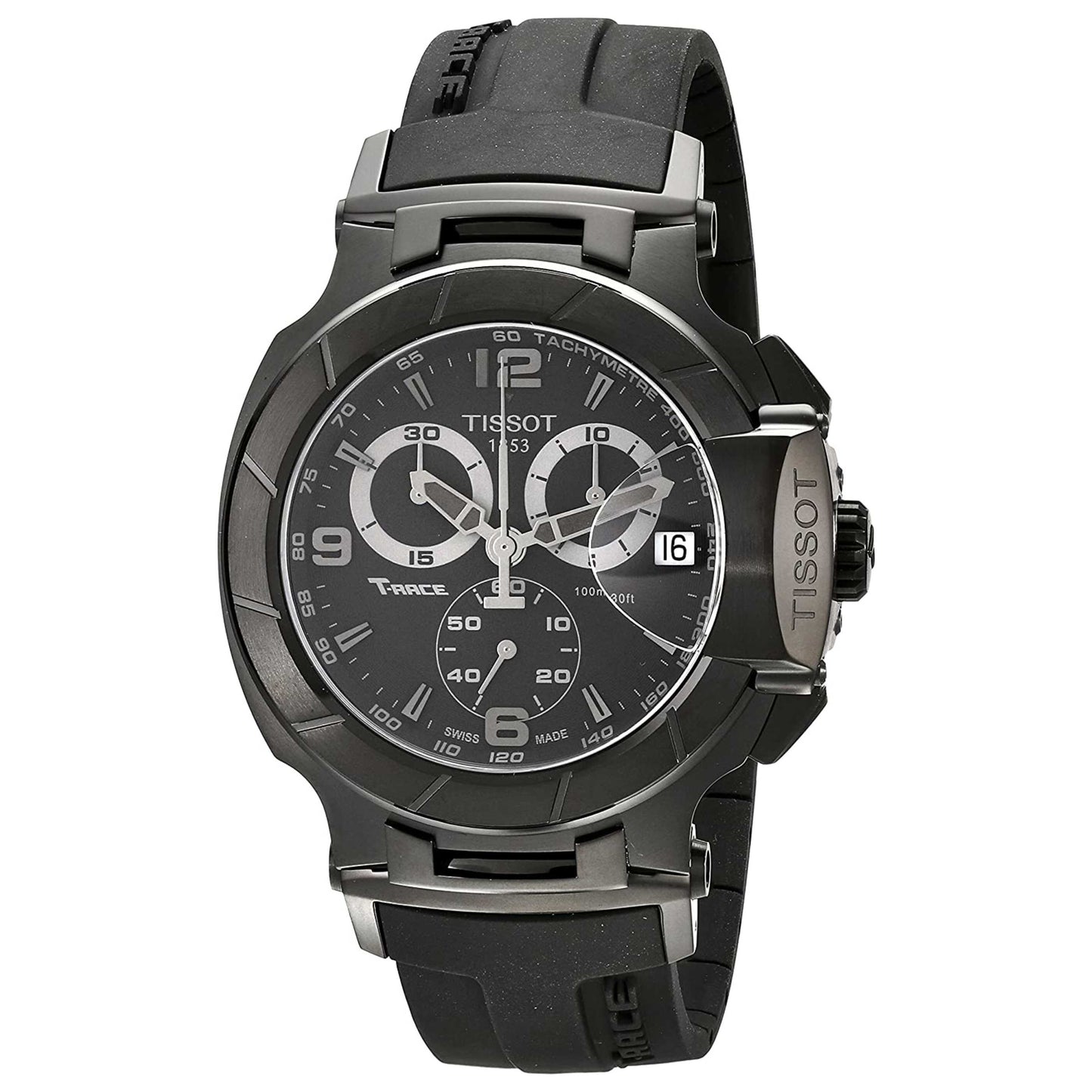 Front view of Tissot T-Race Men's Quartz Watch T0484173705700