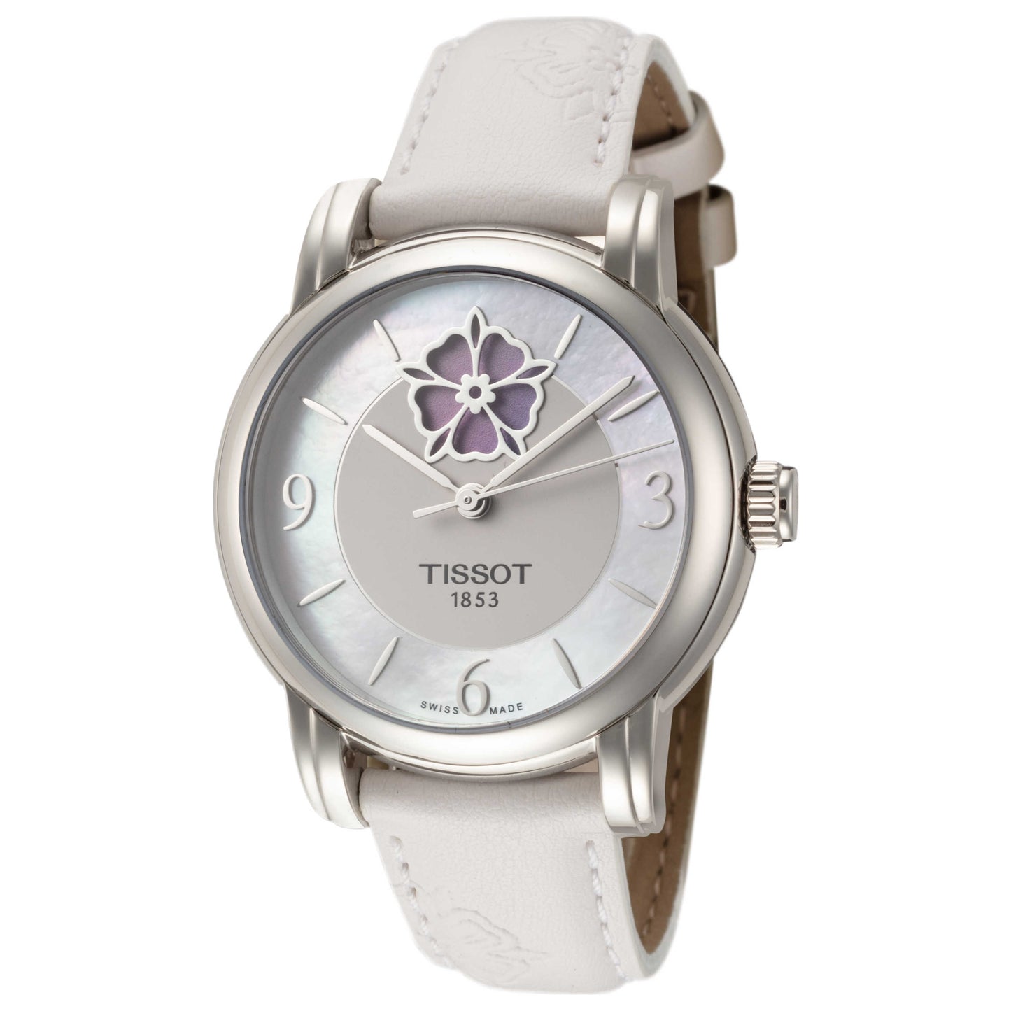 Front view of Tissot T-Lady Women's Automatic Watch T0502071711705