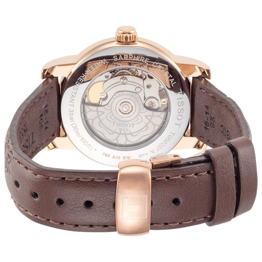 Back view of Tissot Heritage Women's Automatic Watch T0502073711704