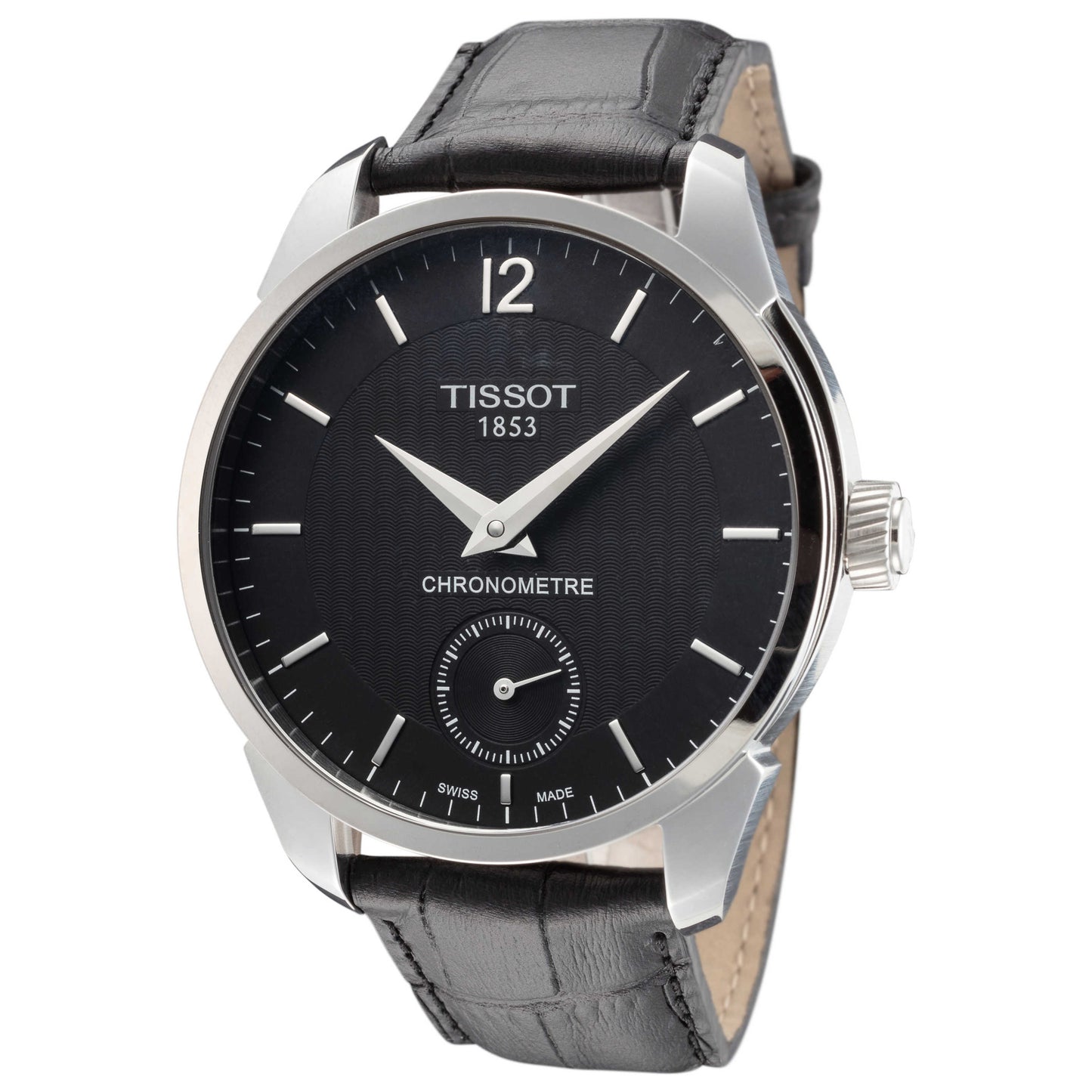 Front view of Tissot T-Complication Men's Manual-Wind Watch T0704061605700