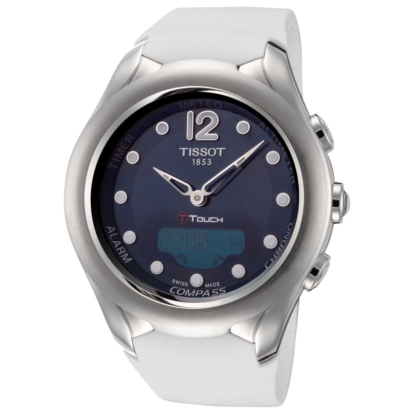 Front view of Tissot T-Touch Women's Quartz Watch T0752201704700