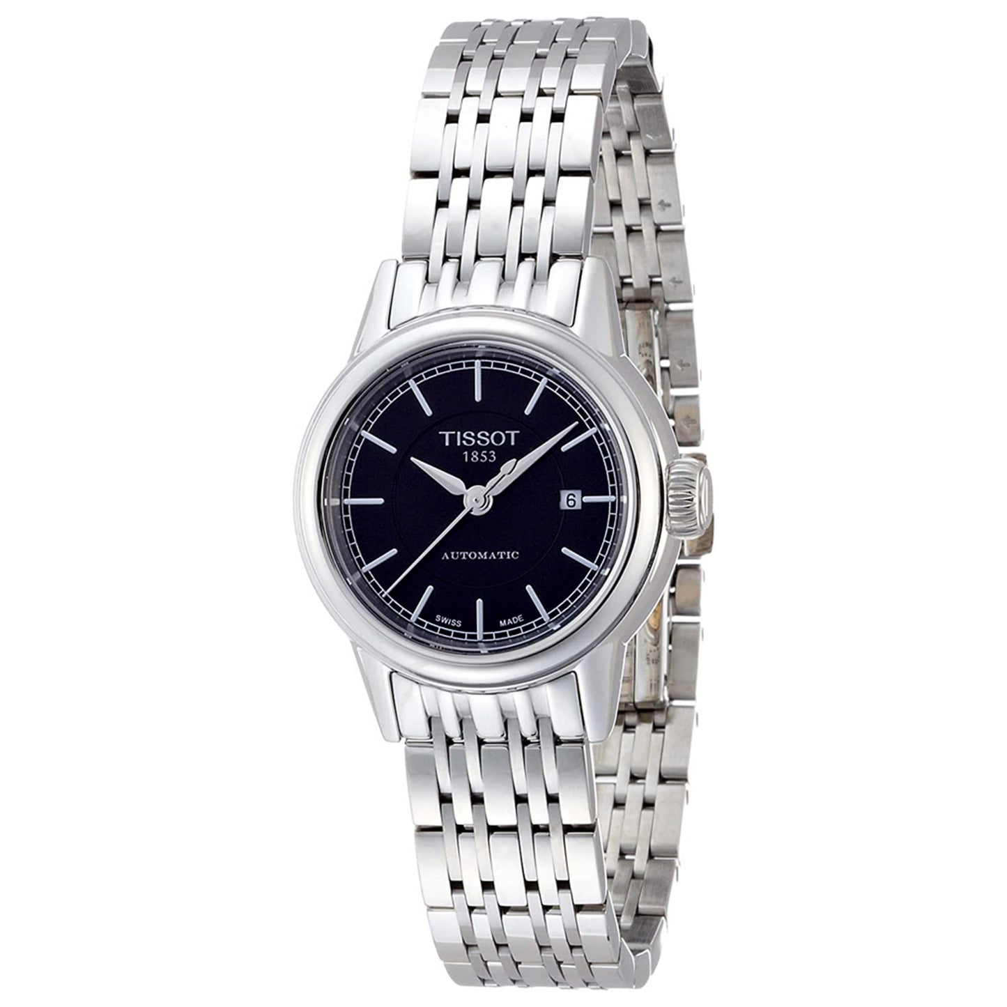 Front view of Tissot Carson Women's Automatic Watch T0852071105100