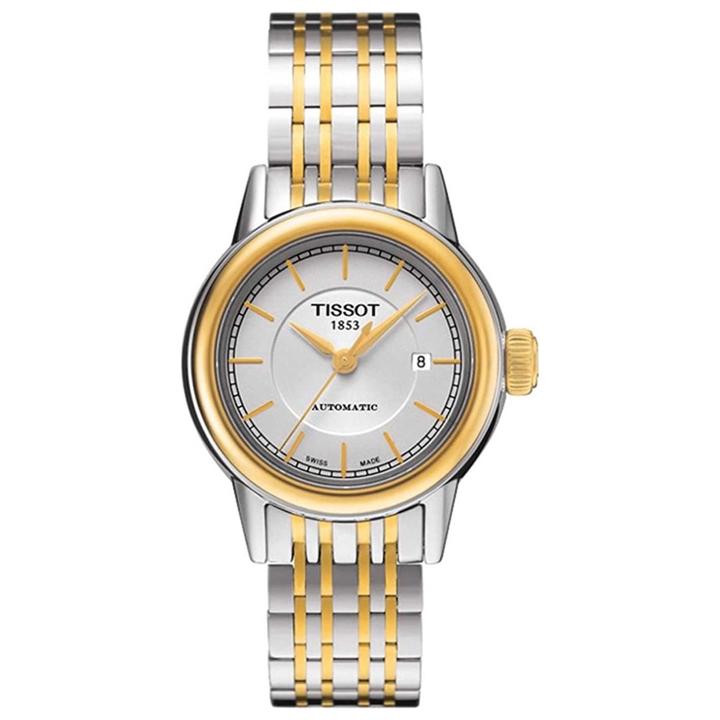Front view of Tissot Carson Women's Quartz Watch T0852072201100