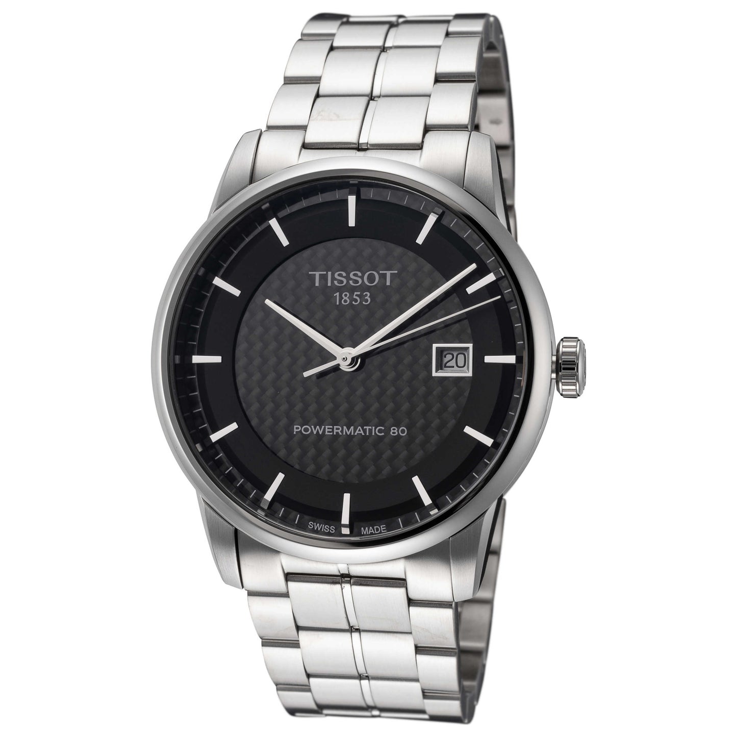Front view of Tissot Luxury Men's Automatic Watch T0864071120102
