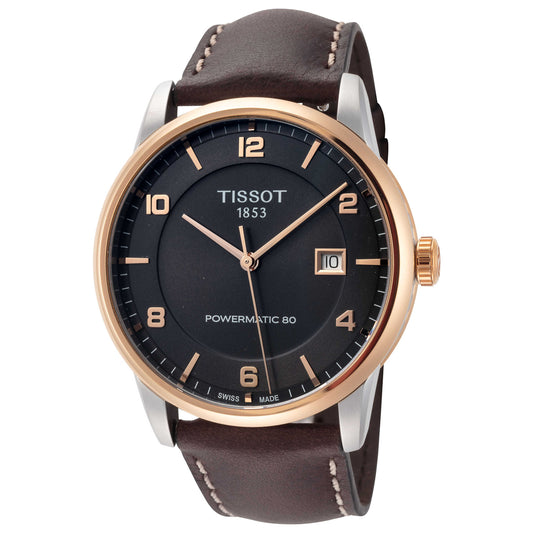 Front view of Tissot Luxury Men's Automatic Watch T0864072606700