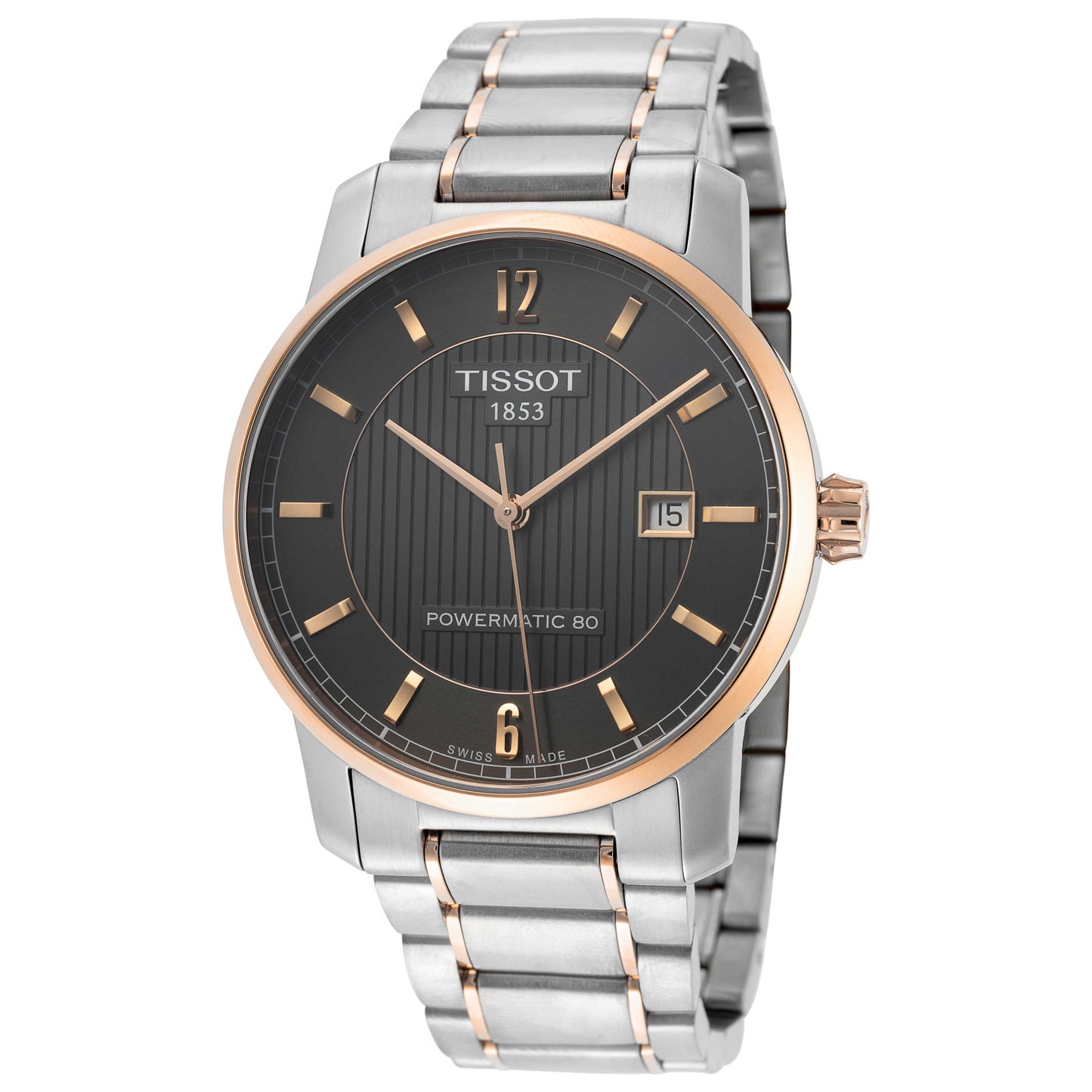 Front view of Tissot T-Classic Men's Automatic Watch T0874075506700