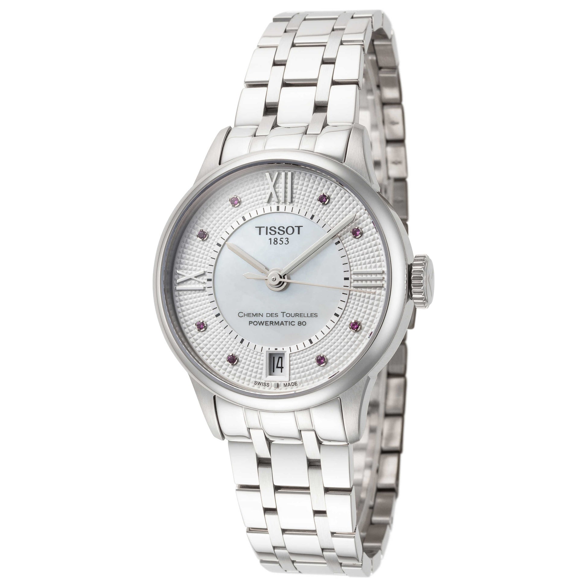 Front view of Tissot T-Classic Women's Automatic Watch T0992071111300