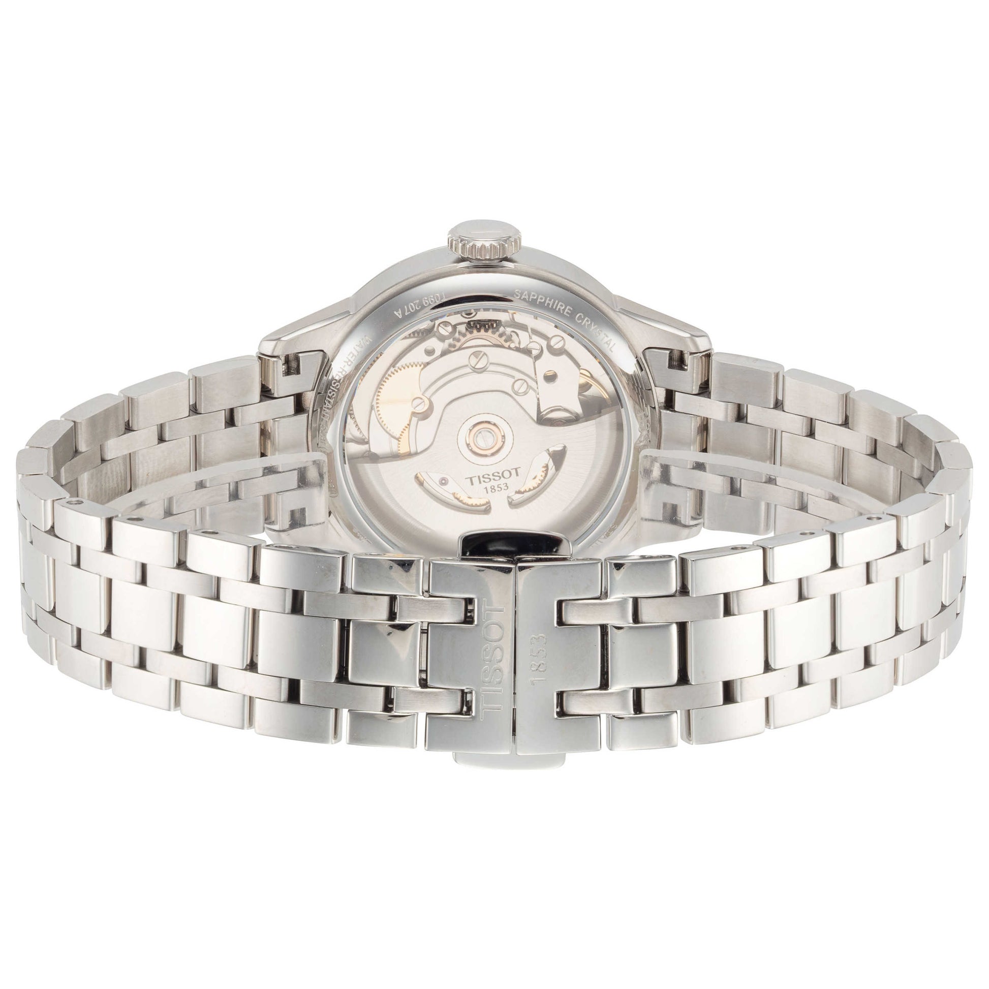Back view of Tissot T-Classic Women's Automatic Watch T0992071111800