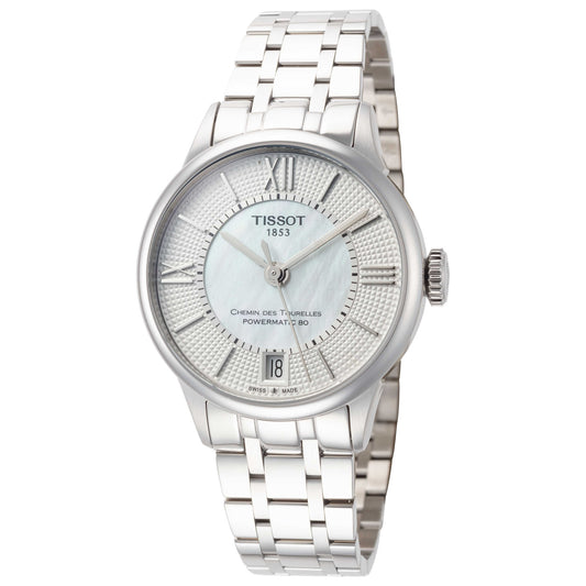 Front view of Tissot T-Classic Women's Automatic Watch T0992071111800