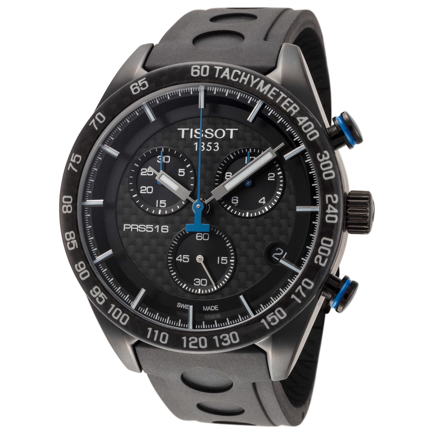 Front view of Tissot PRS 516 Men's Quartz Watch T1004173720100