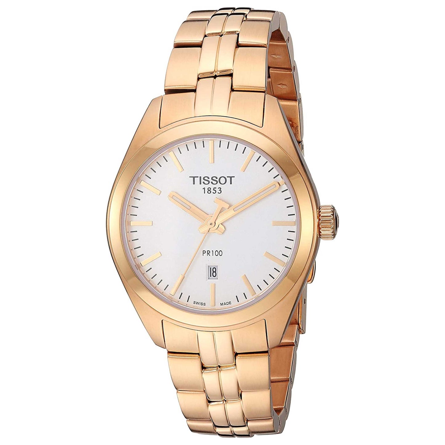 Front view of Tissot PR 100 Women's Quartz Watch T1012103303101
