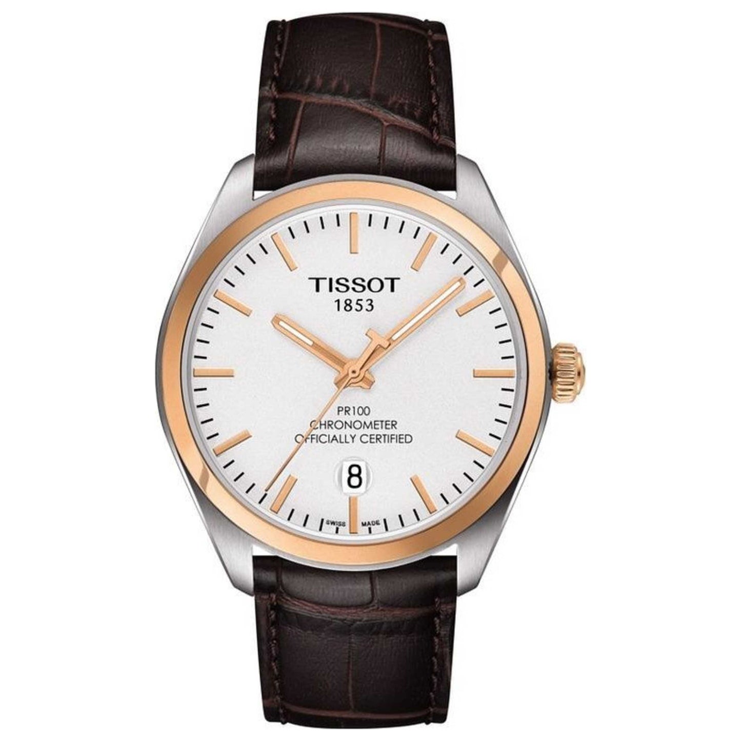 Front view of Tissot PR 100 Men's Quartz Watch T1014512603100